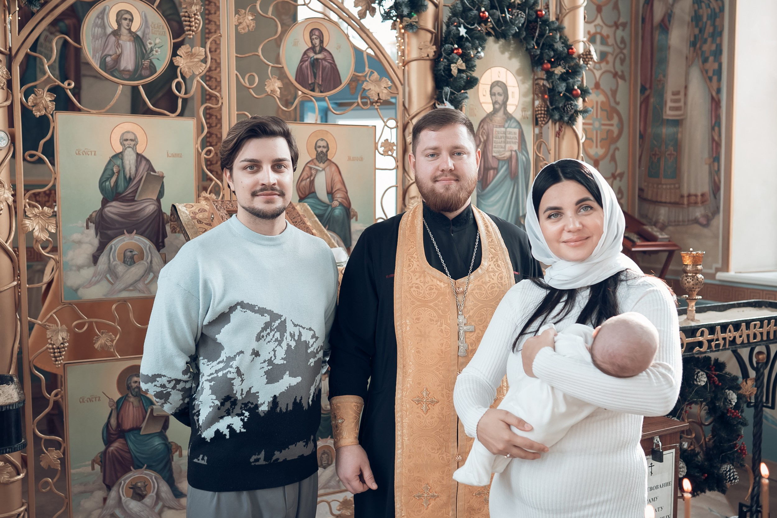 Крещение в храме ап.Андрея Первозванного г. Севастополь. Церковный фотограф Севастополь