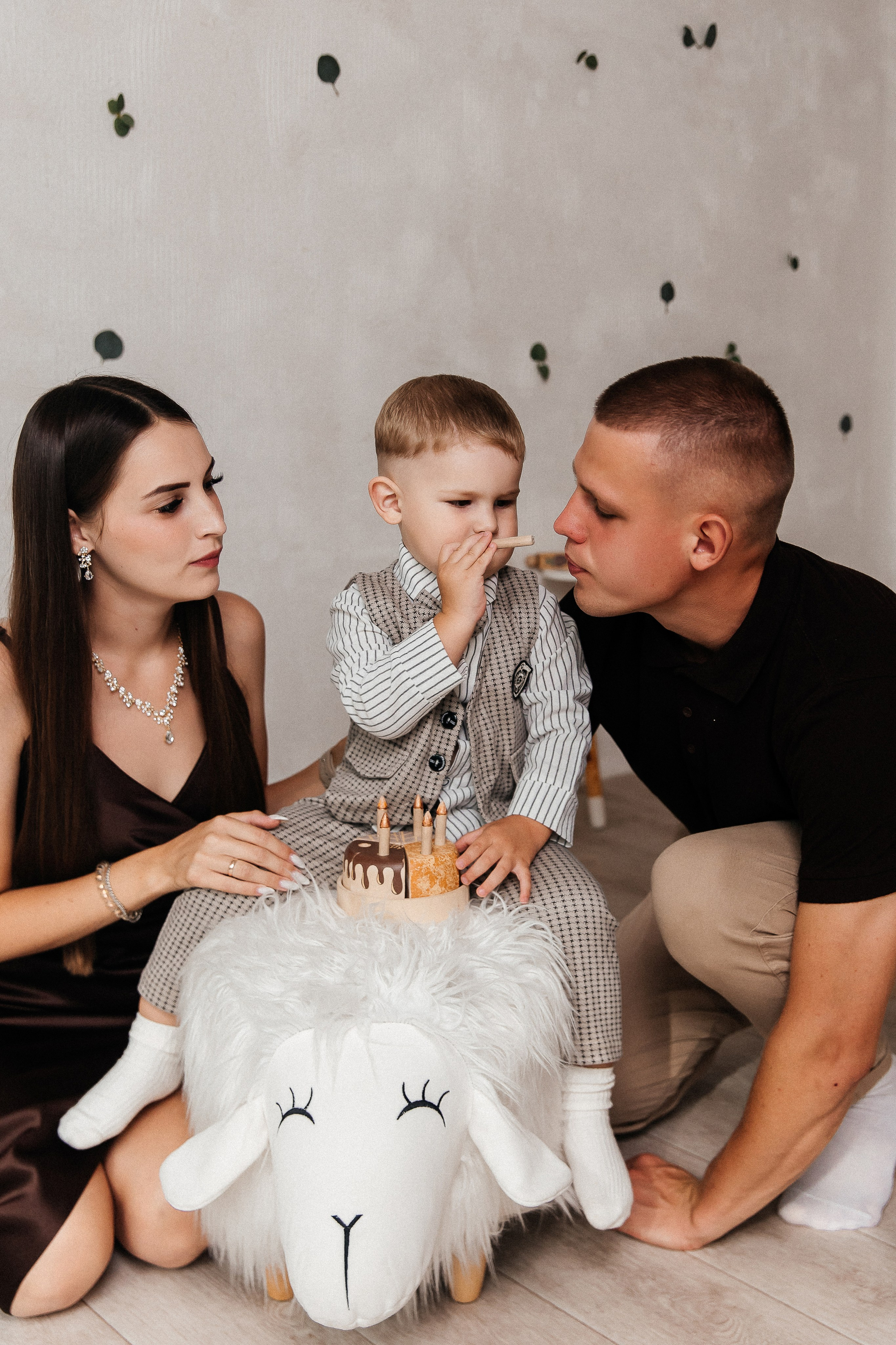 2 годика Матвею 🎂. Детская и семейная фотостудия Кемерово. Фотосессии на годик под ключ!