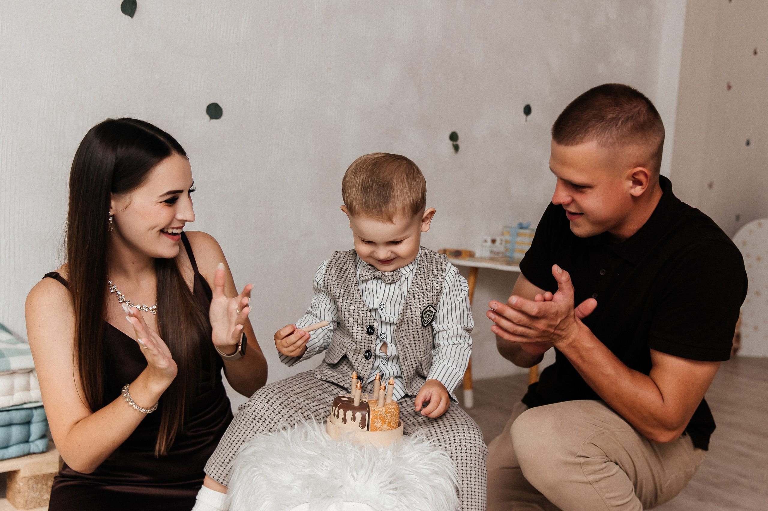 2 годика Матвею 🎂. Детская и семейная фотостудия Кемерово. Фотосессии на годик под ключ!