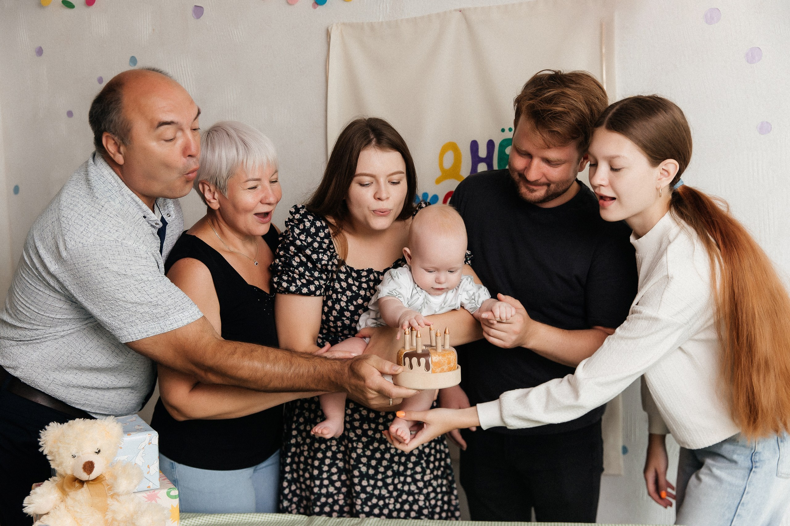 Максиму полгодика🥰. Детская и семейная фотостудия Кемерово. Фотосессии на годик под ключ!