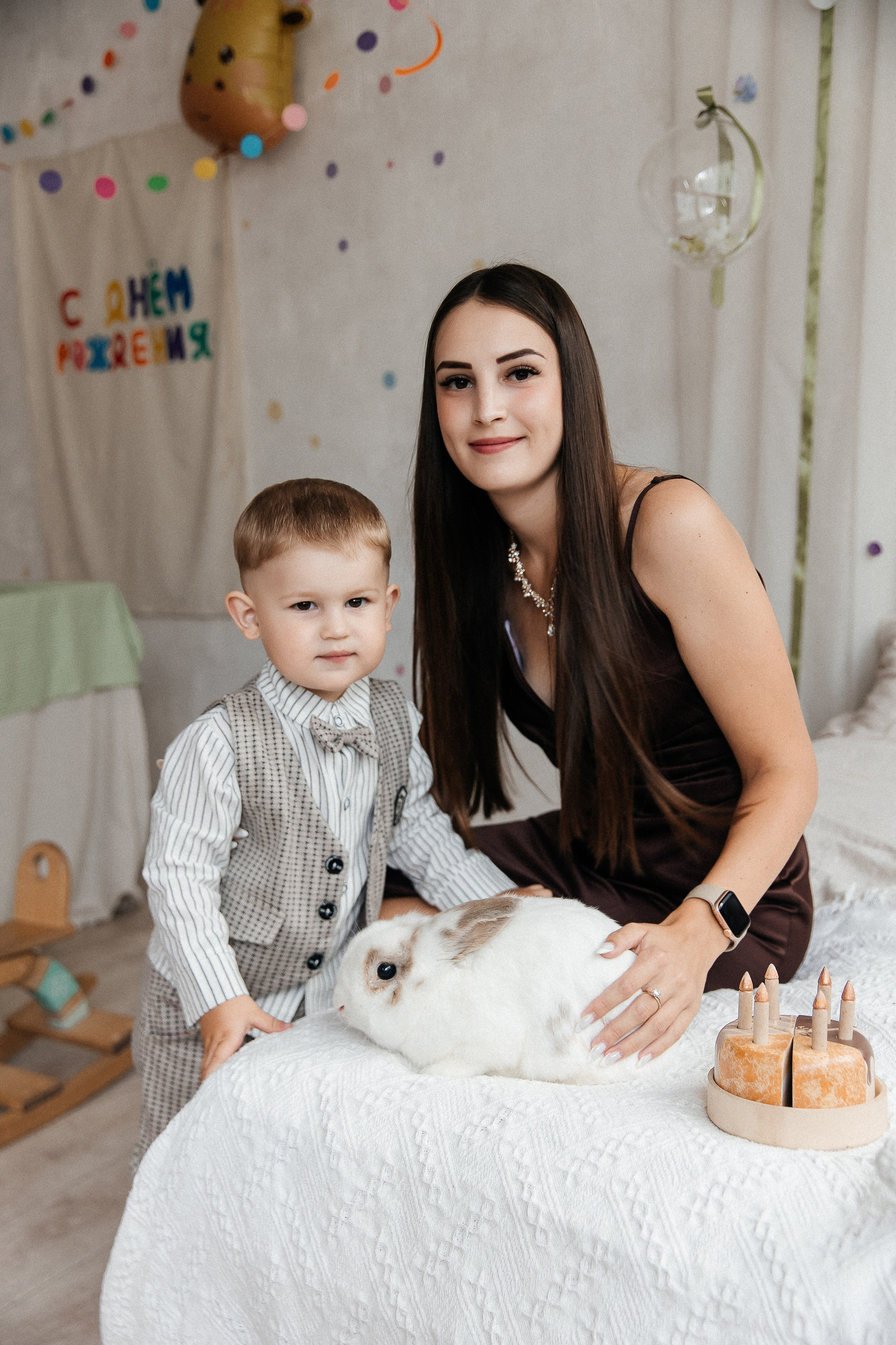 2 годика Матвею 🎂. Детская и семейная фотостудия Кемерово. Фотосессии на годик под ключ!