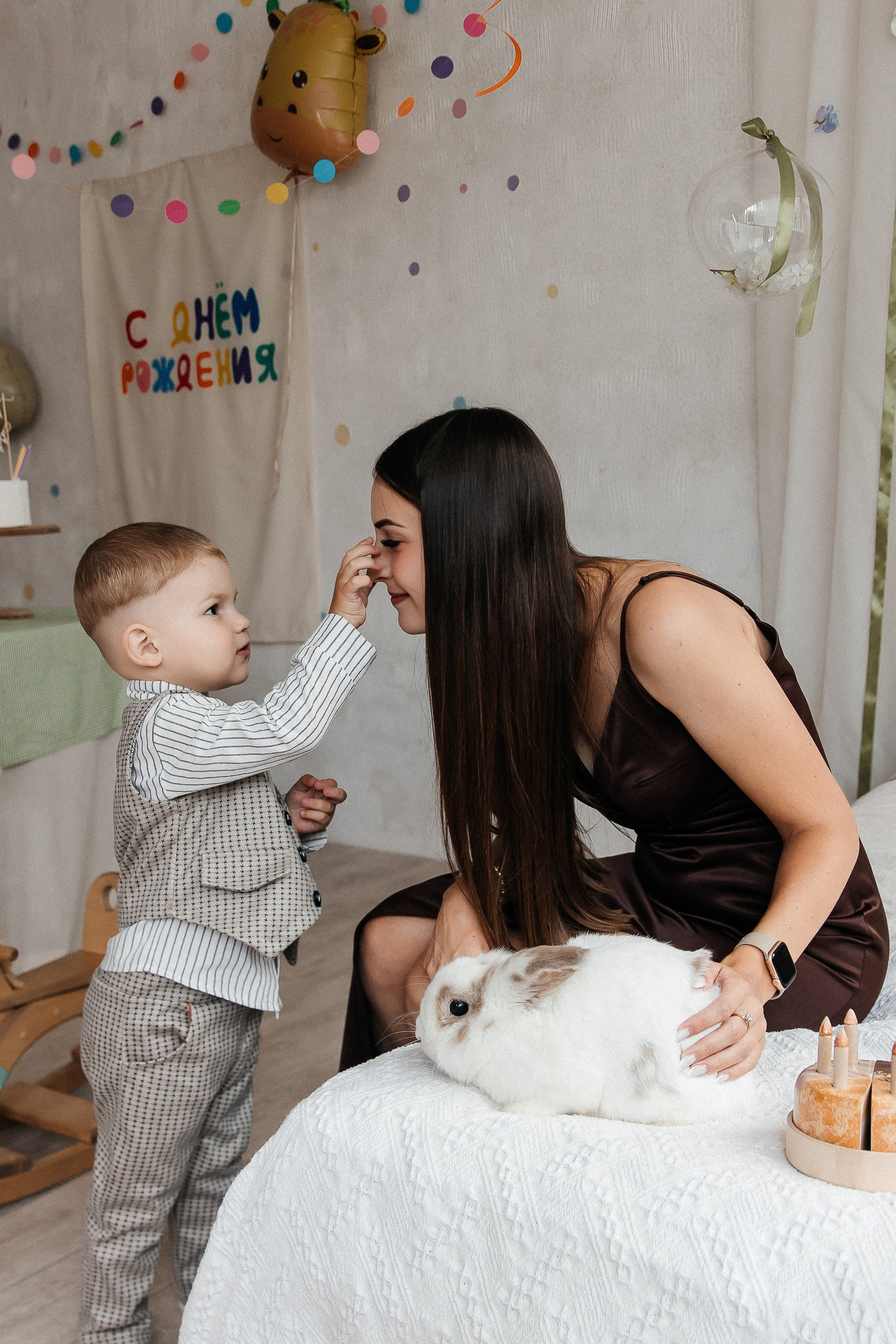 2 годика Матвею 🎂. Детская и семейная фотостудия Кемерово. Фотосессии на годик под ключ!