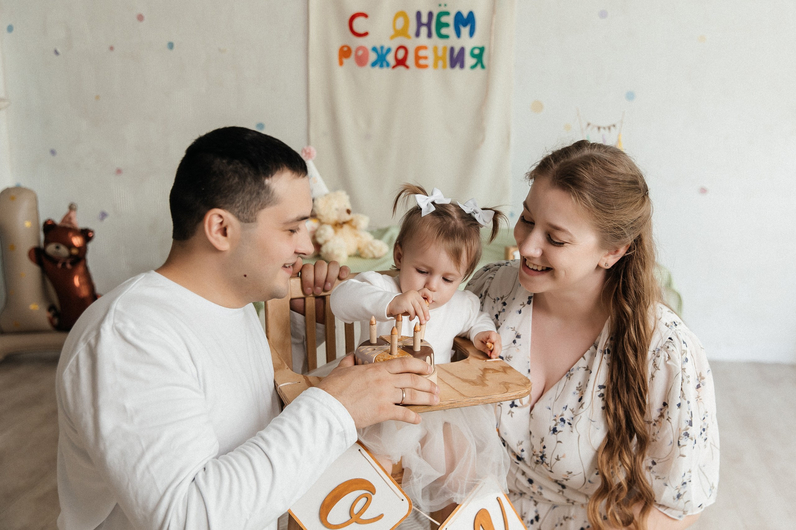 Арише 1 годик. Детская и семейная фотостудия Кемерово. Фотосессии на годик под ключ!