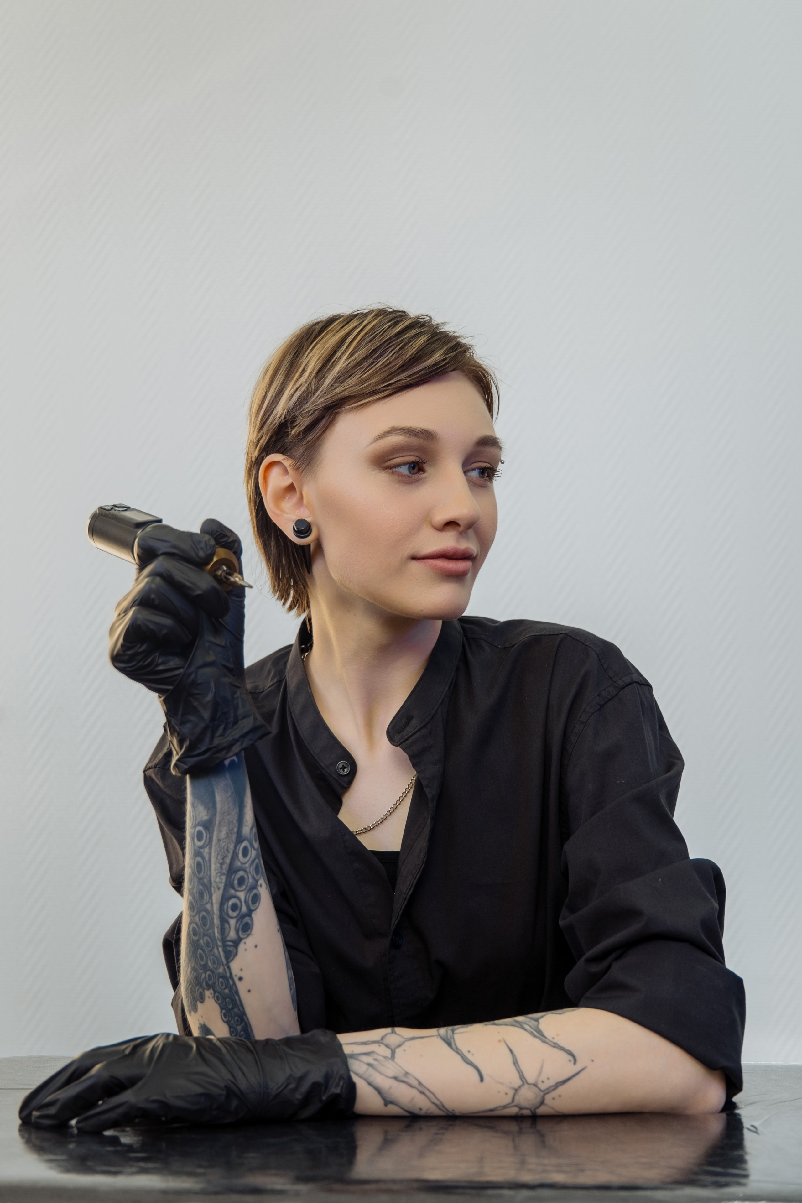 Ирина — тату мастер. Фотограф Молчанов Александр