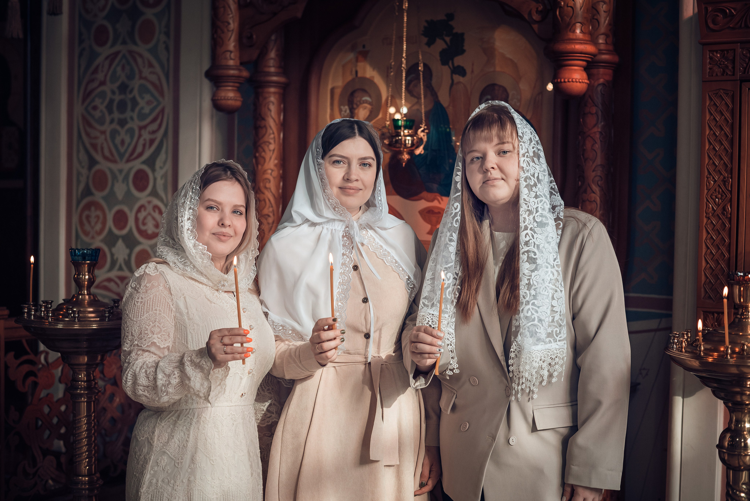 Крещение Ярослава в Храме Иоанна Предтечи. Фотографы крещения/венчания  Красноярск Татьяна и Вячеслав Переваловы