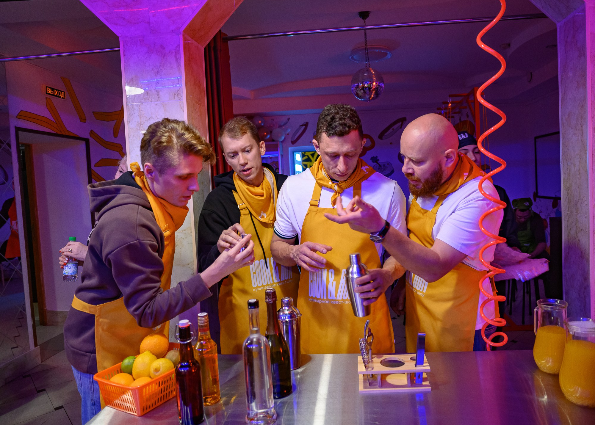 Кулинарный квест-шоу CooknRun. Фотограф Александр Данилов