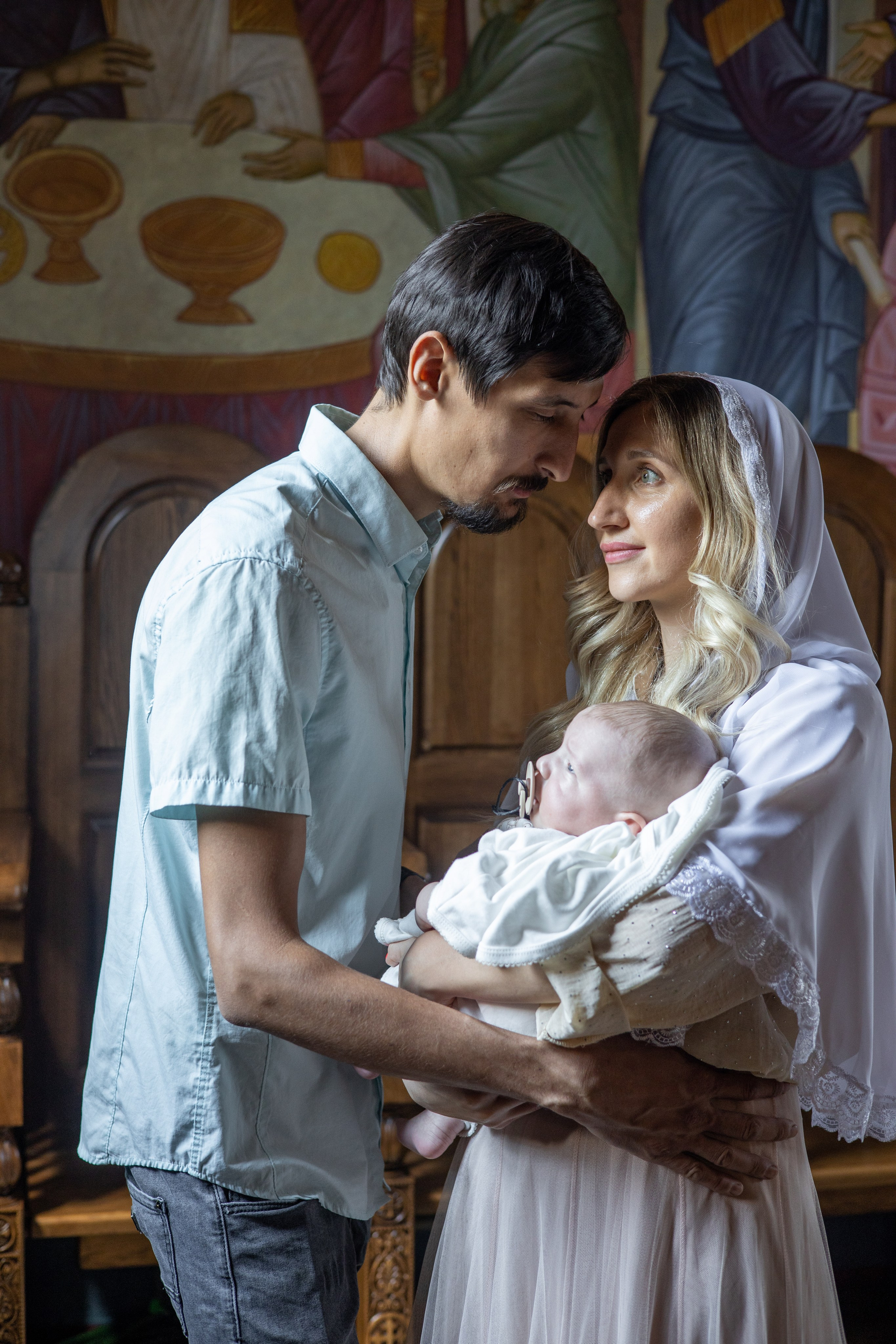 Съемка Таинство Крещения. Фотограф новорожденных Воронеж