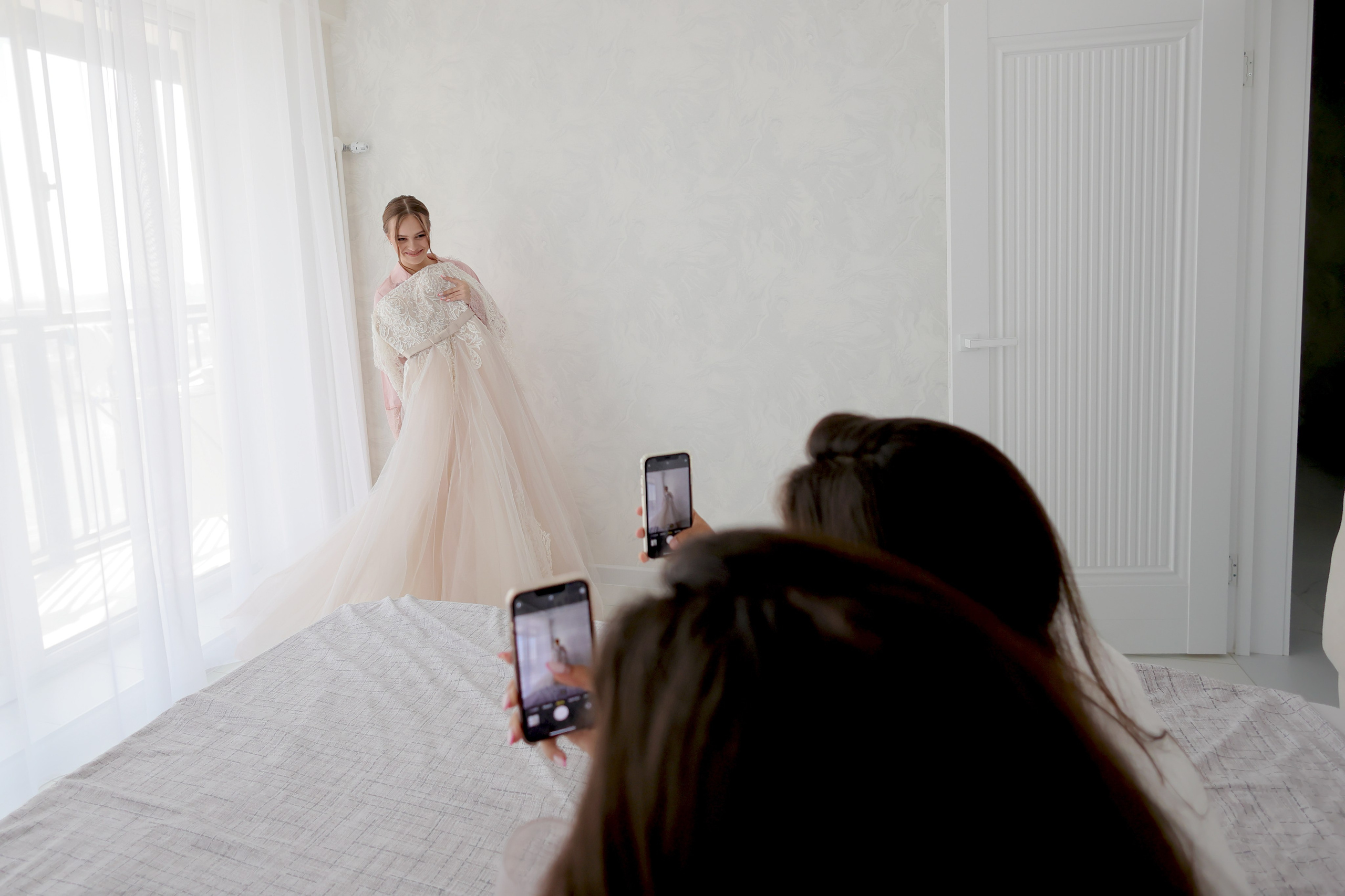 Ксюша и подружки -Утро невесты. Свадебный фотограф   Набережных Челнов  Олег Новиков