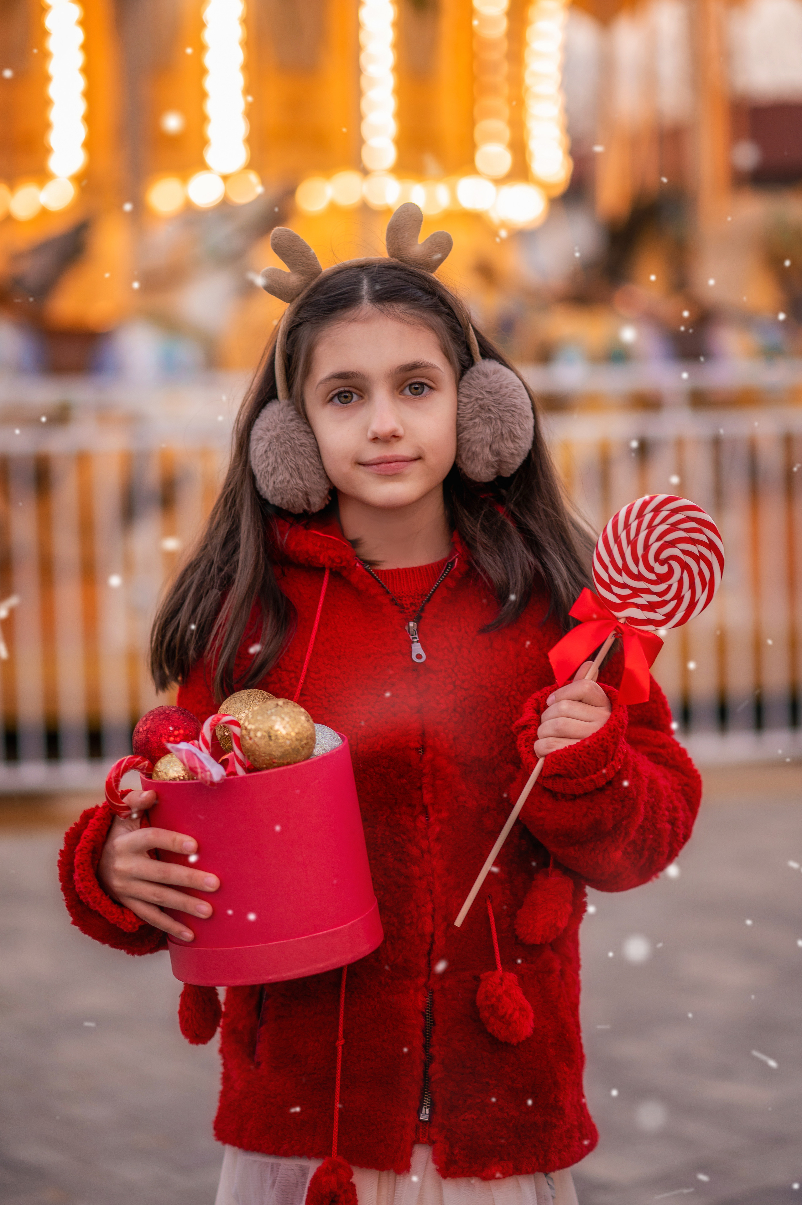 Уличные зимние съемки. Семейный и детский фотограф Анапа