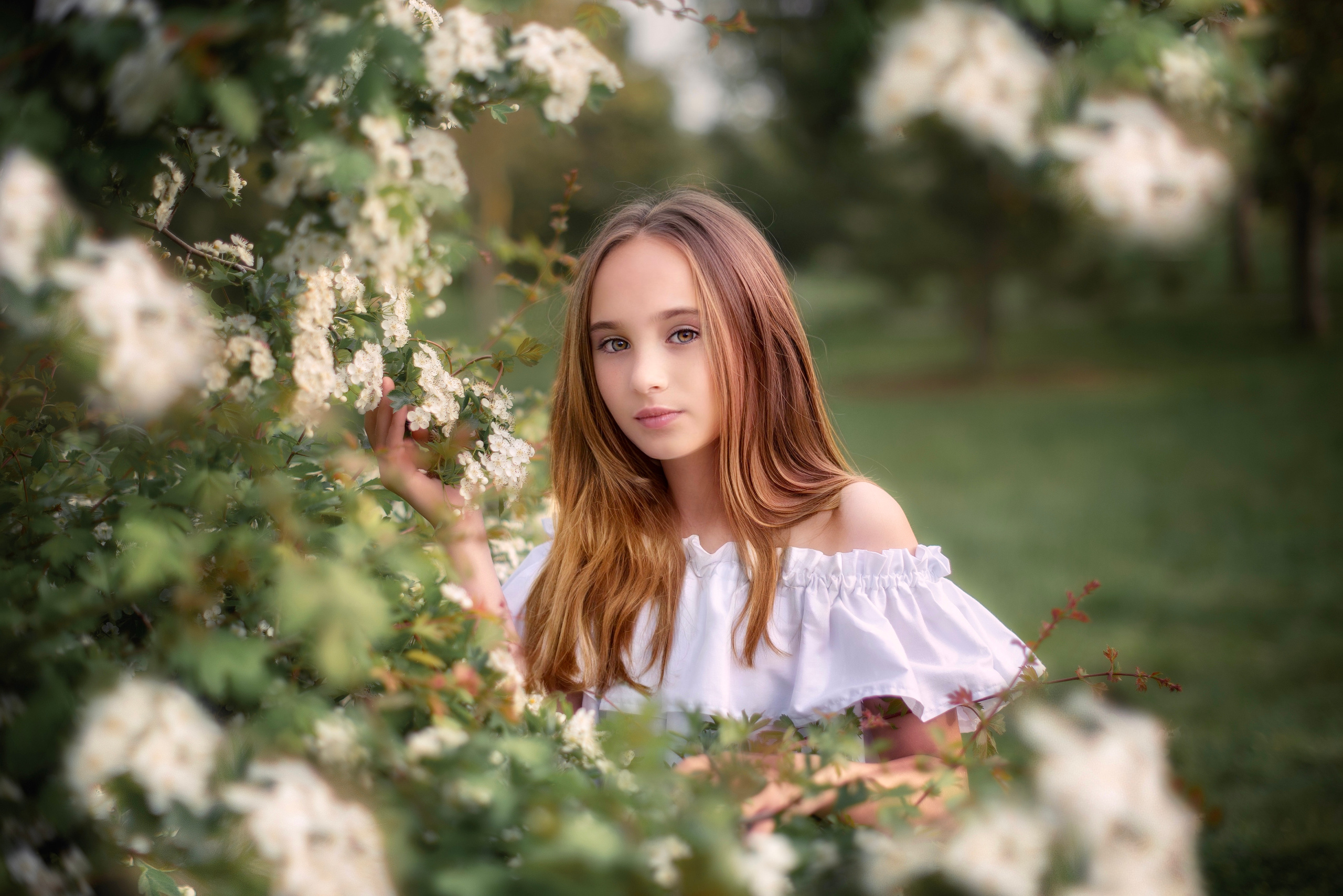 Цветущие деревья. Семейный и детский фотограф Анапа