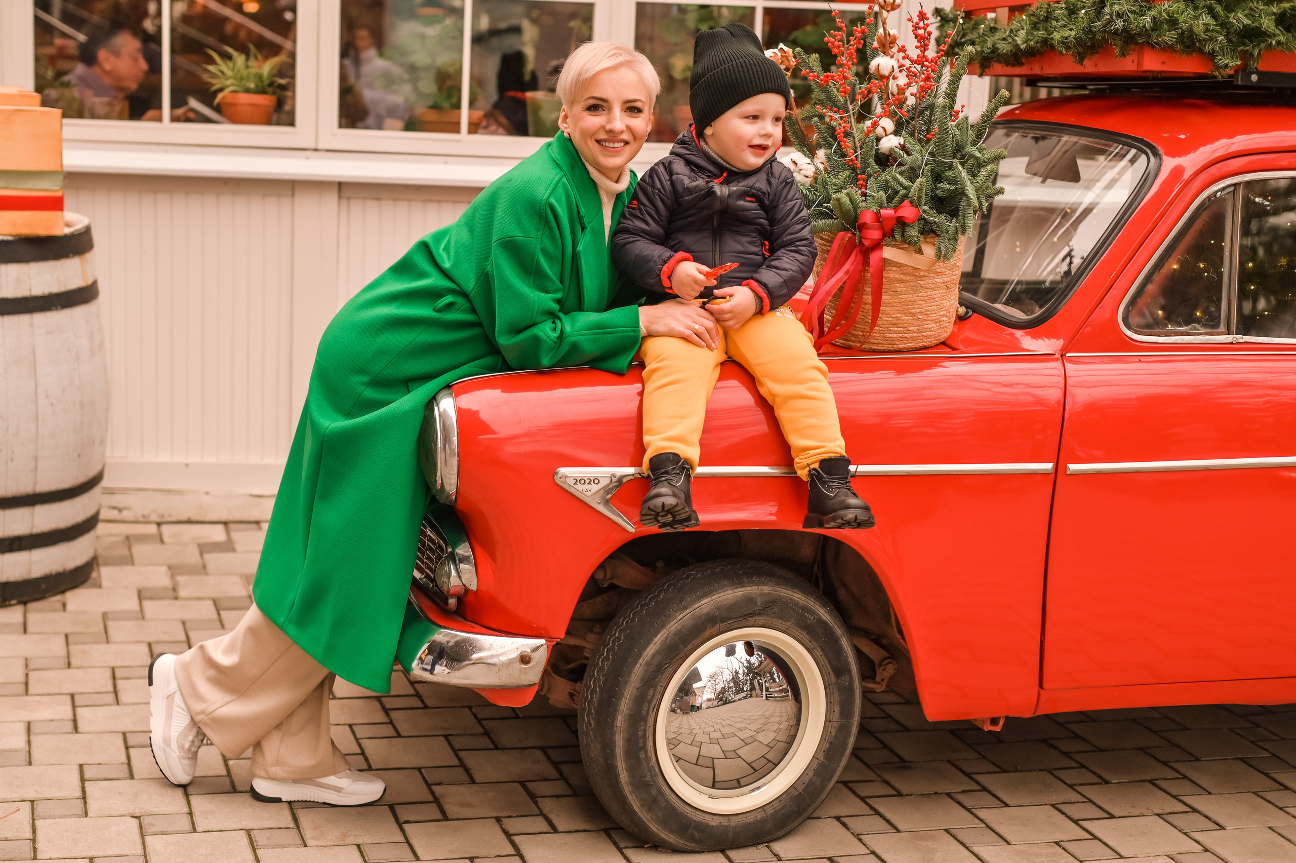 Уличные зимние съемки. Семейный и детский фотограф Анапа