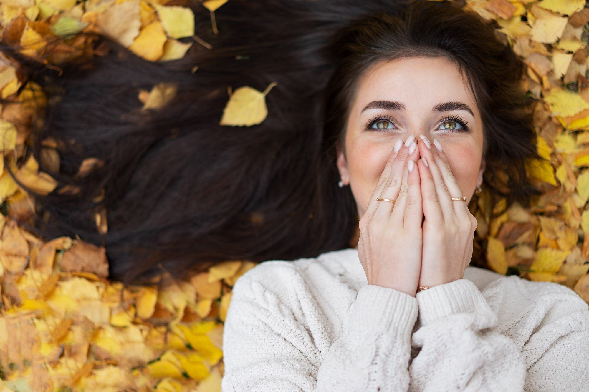 Портретная фотосессия на улице осенью. Фотограф Екатеринбург Кокшарова Александра
