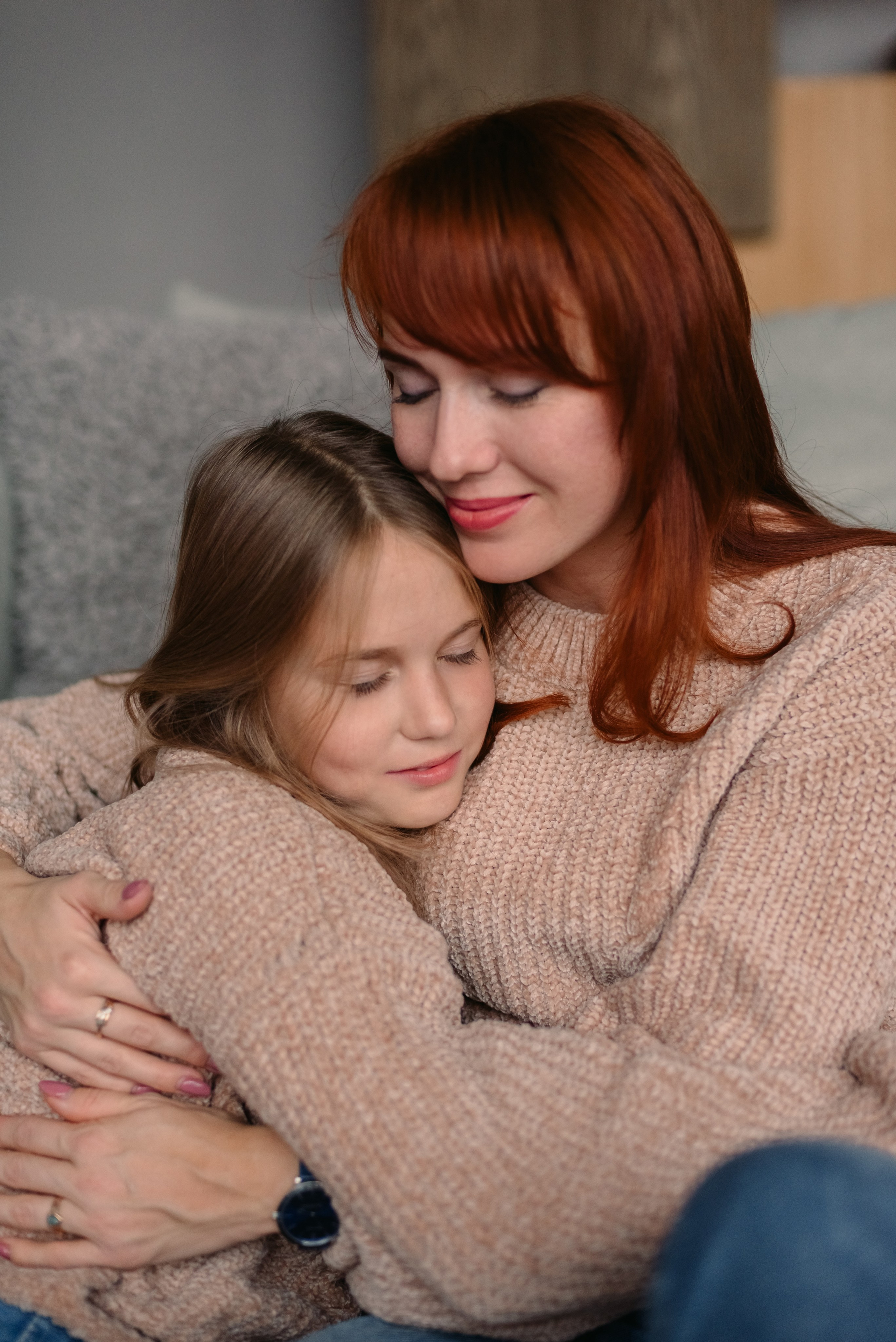 Семейная фотосессия в студии. Фотограф Юлия Кондратьева