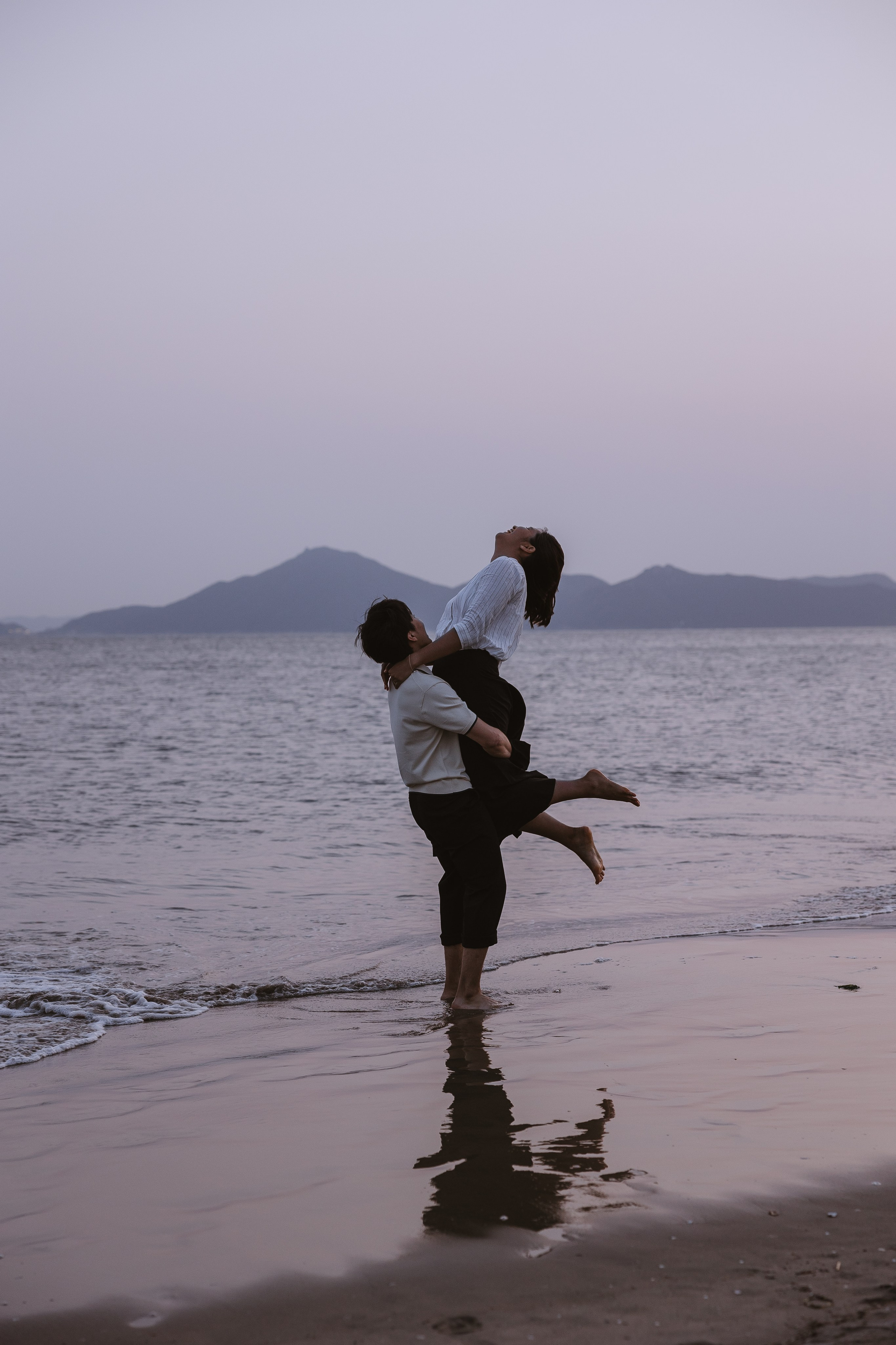 This is an evening walk of lovers. Your photographer in Busan (South Korea) Aleksandra Anufriy