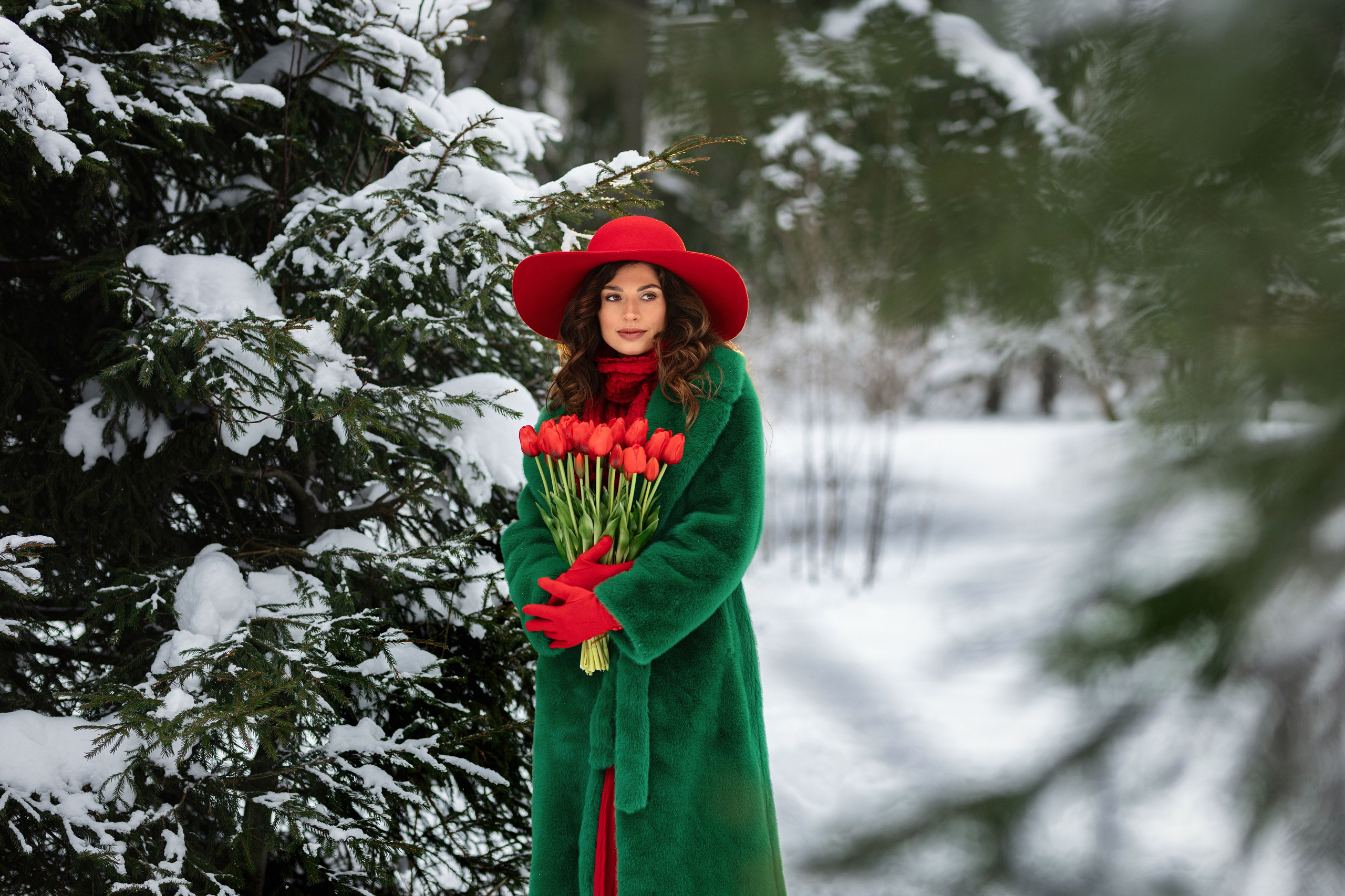 Фотосессия для девушки на день влюбленных. Трубинова Екатерина | Семейный фотограф | Москва