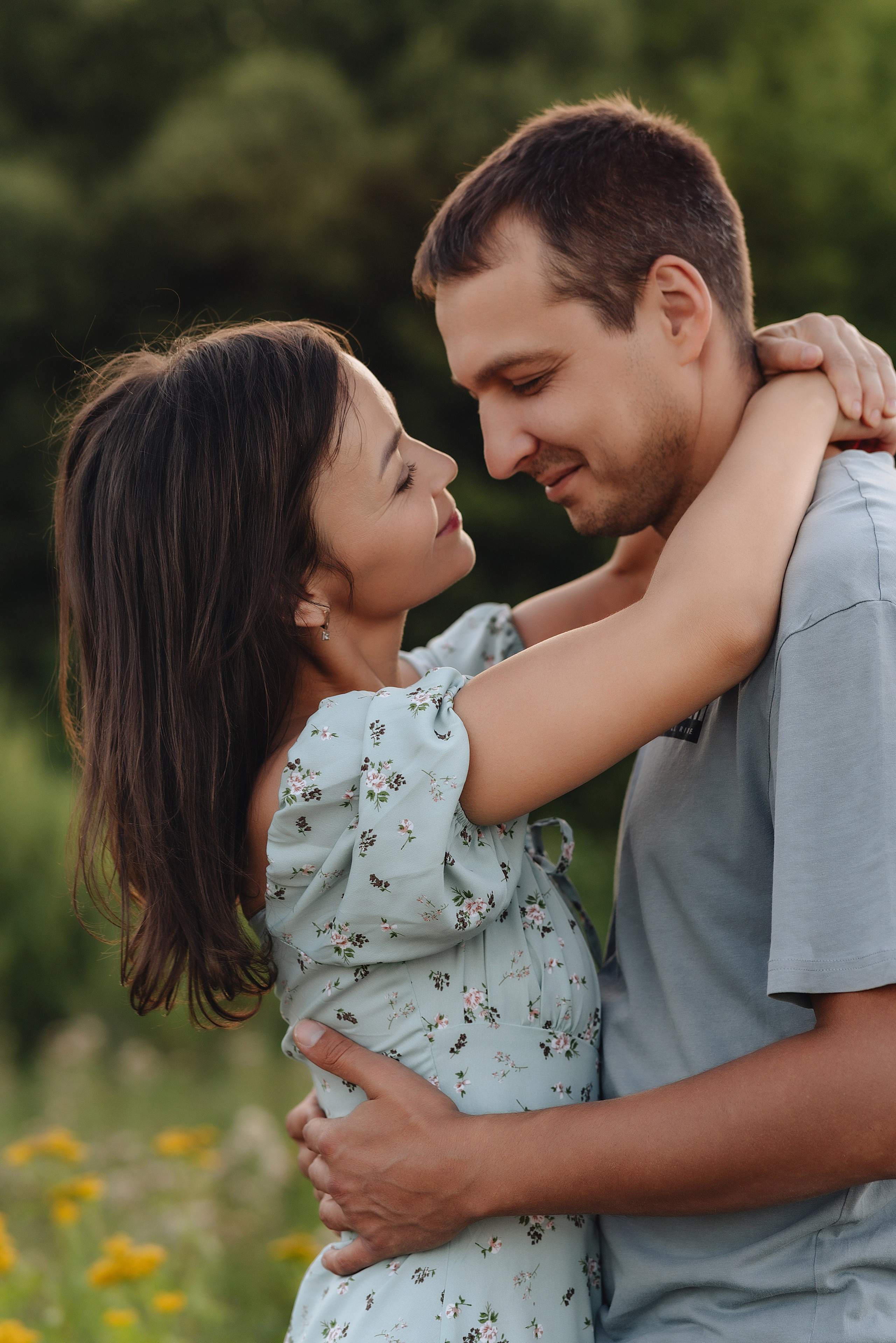 Семейная съемка на закате. Фотограф Карина Шмулёва. Воронеж и область