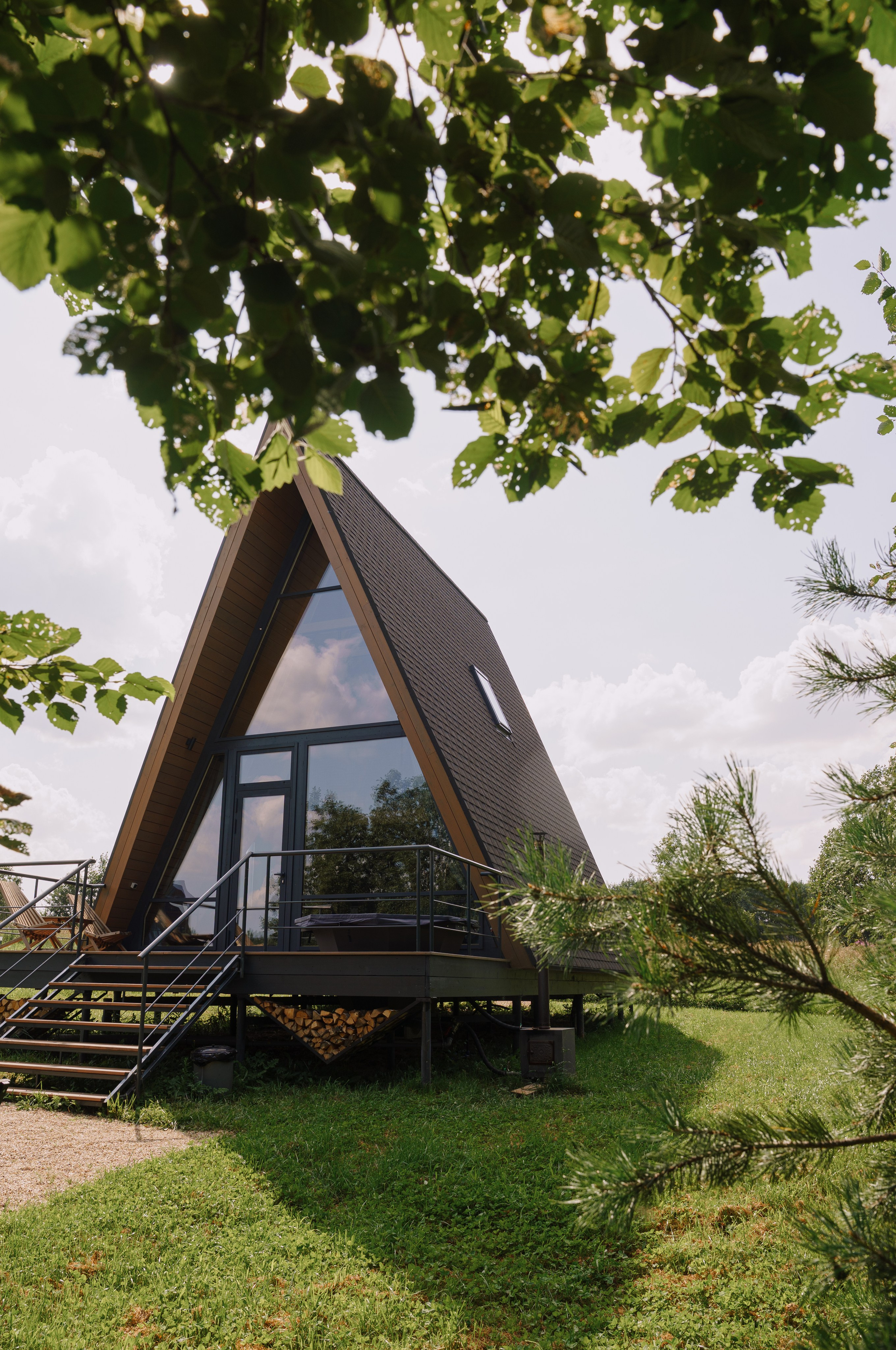 Глемпинг Трофимов берег Москва