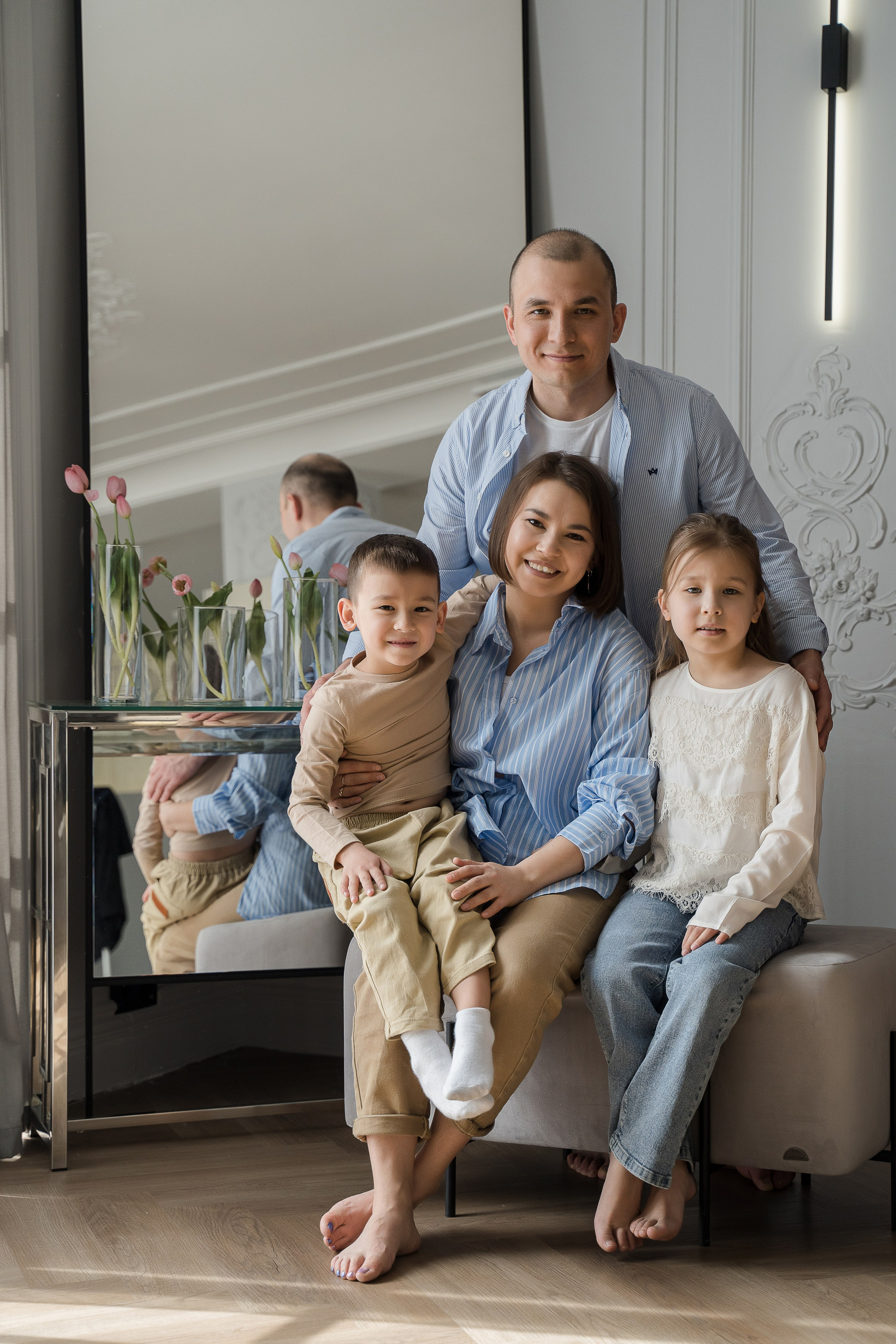 Парадный семейный портрет. Свадебный и семейный фотограф в Пушкине и Санкт-Петербурге Мария Филиппова