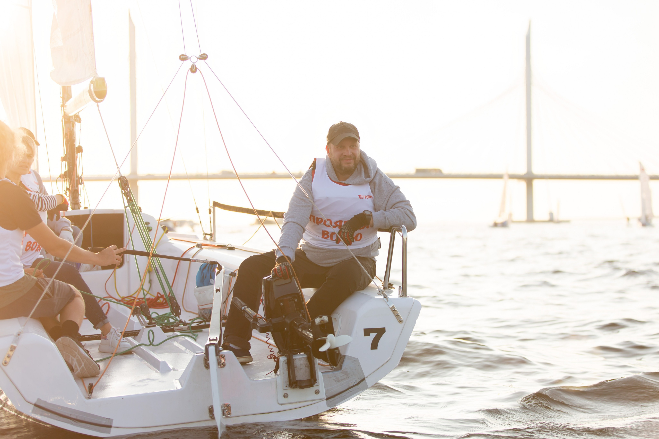 Яхтинг для «Петровича». Снимаю съемки