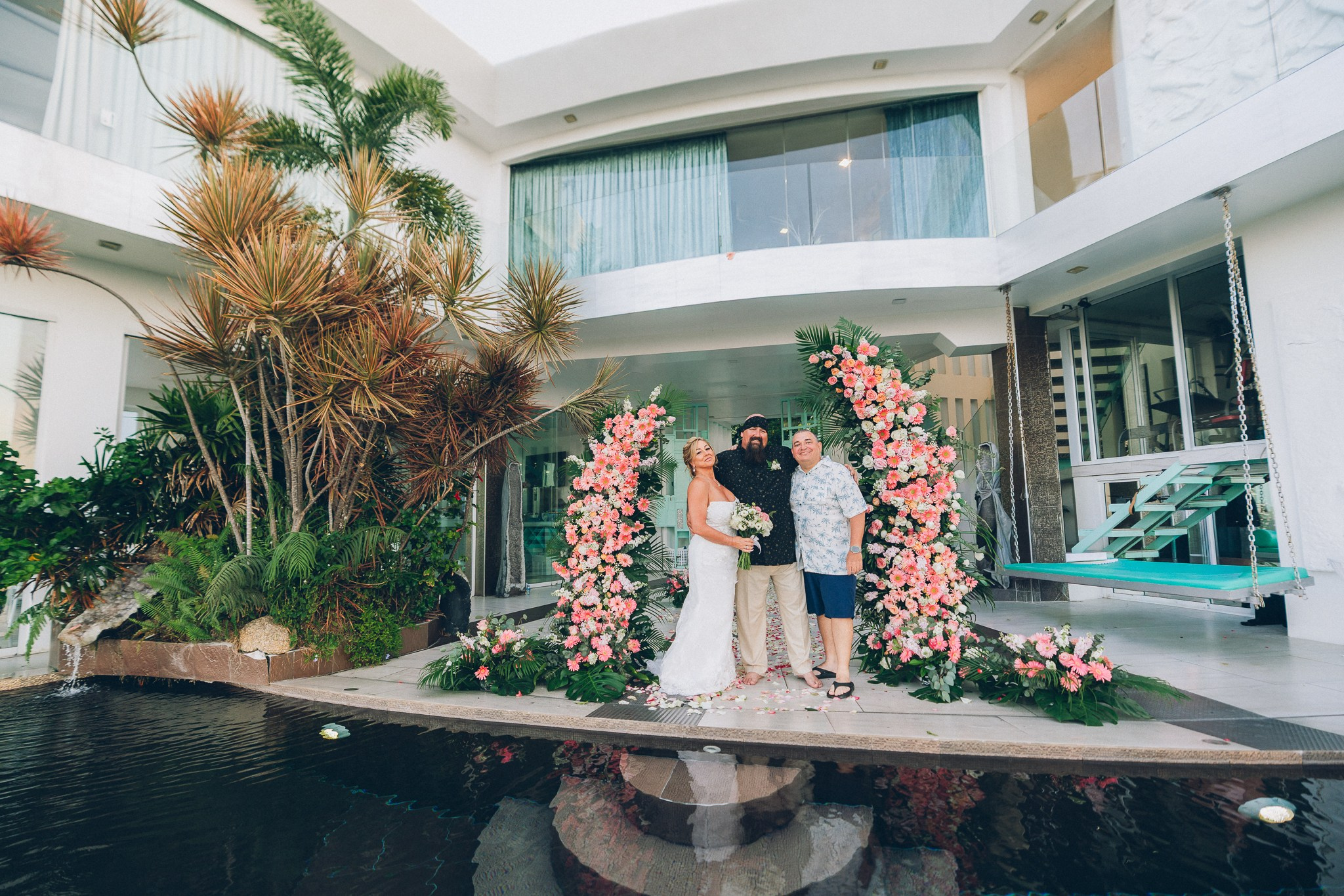 Private Villa Wedding Ceremony