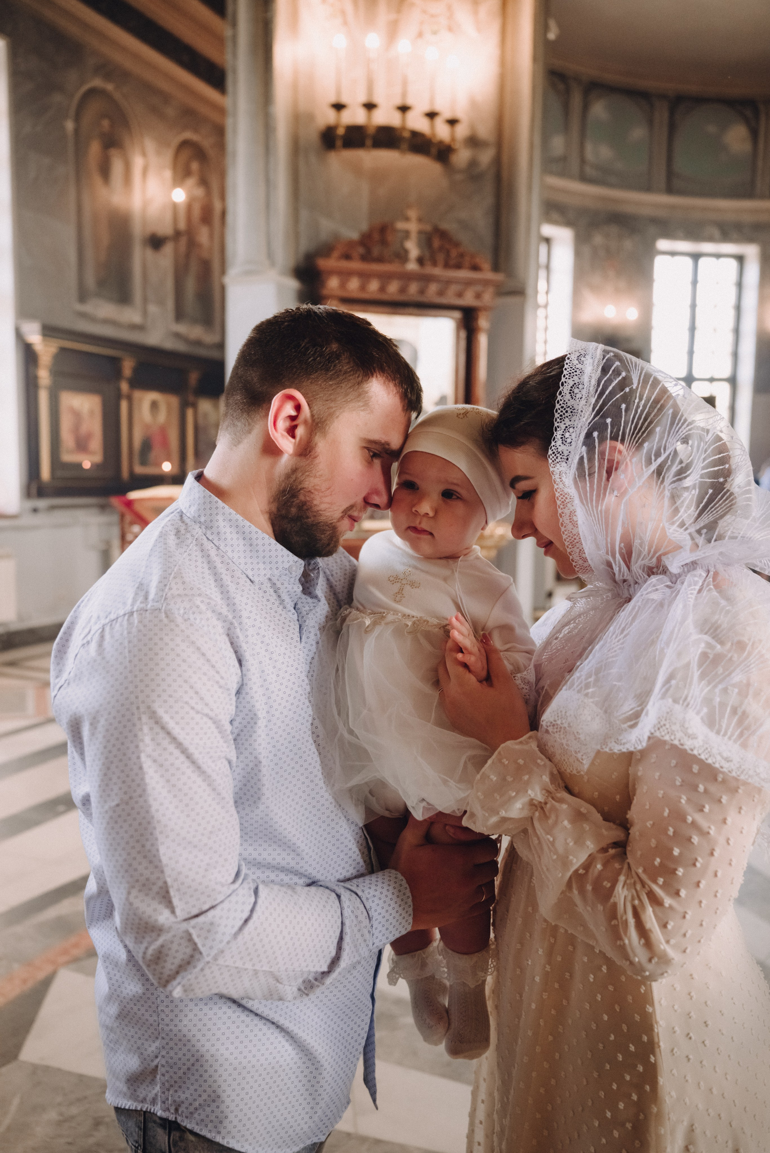 Крещение Аделины. Фотограф Анастасия Монах