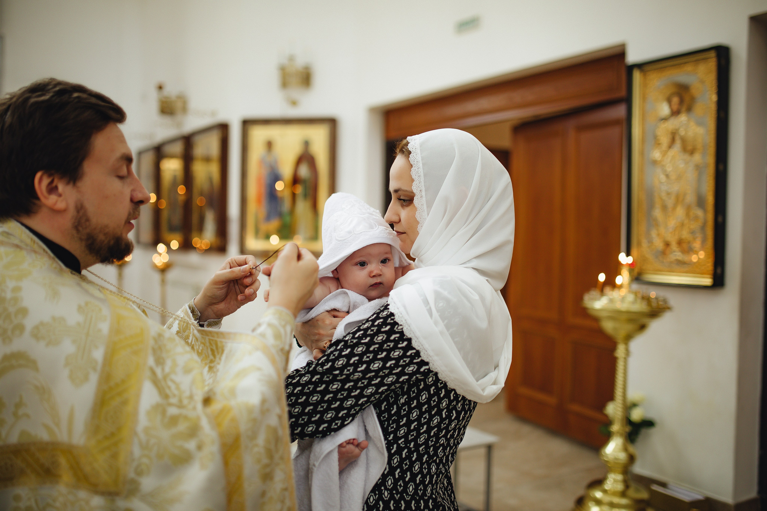 Таинство Крещения Дарины. Фотограф в Москве Алёна Гладкова