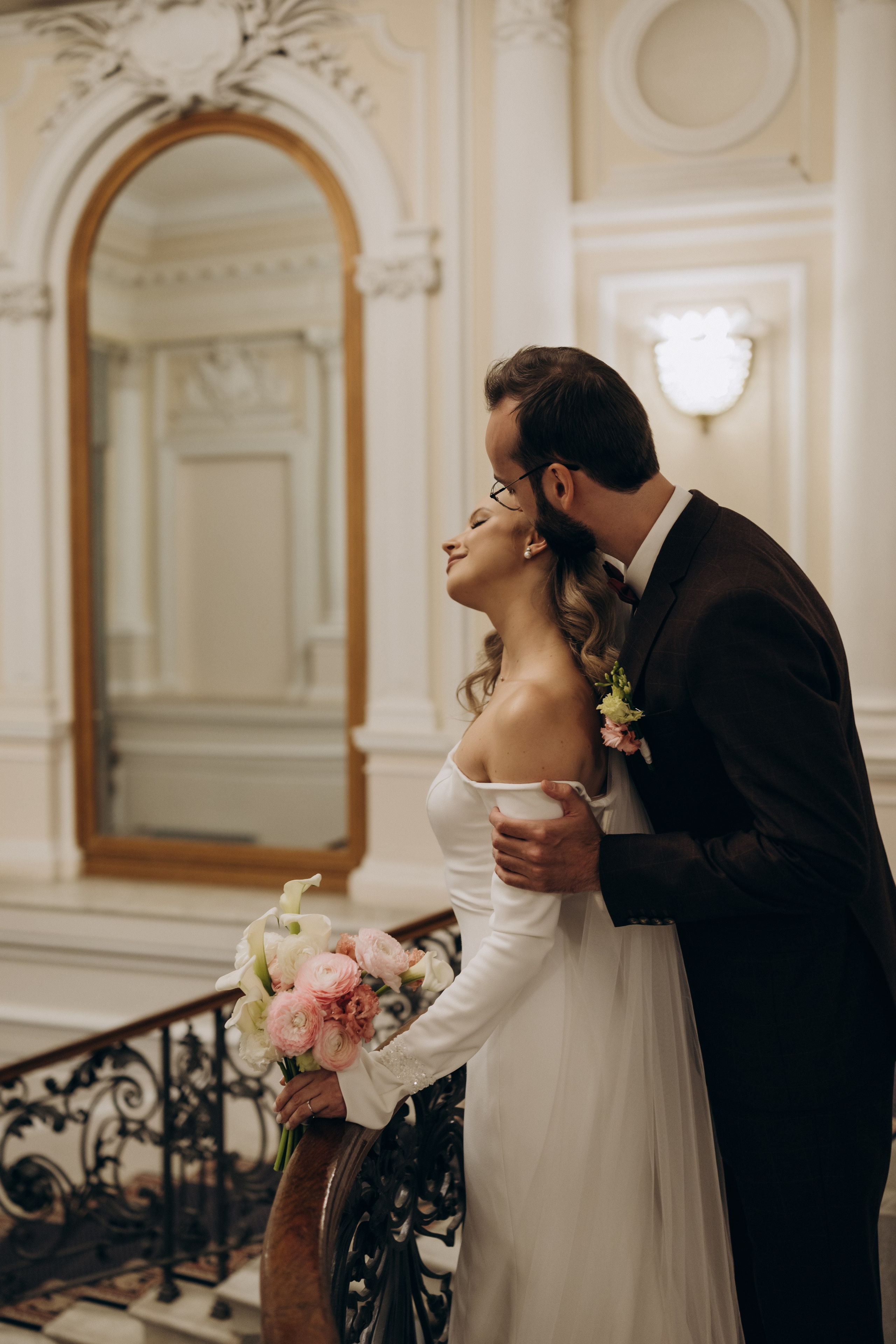 Юра и Полина | 2-й дворец и Половцова. Свадебный и love story фотограф в Санкт-Петербурге