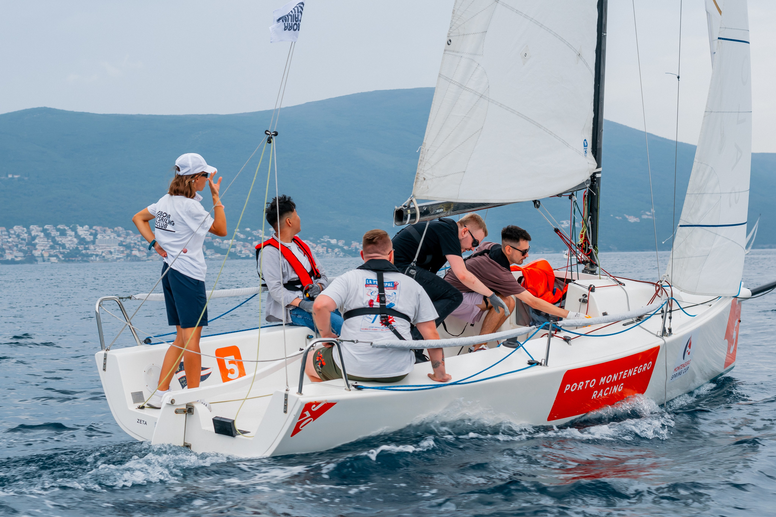 Corporate Yacht Reggata. Family and wedding photographer in Montenegro