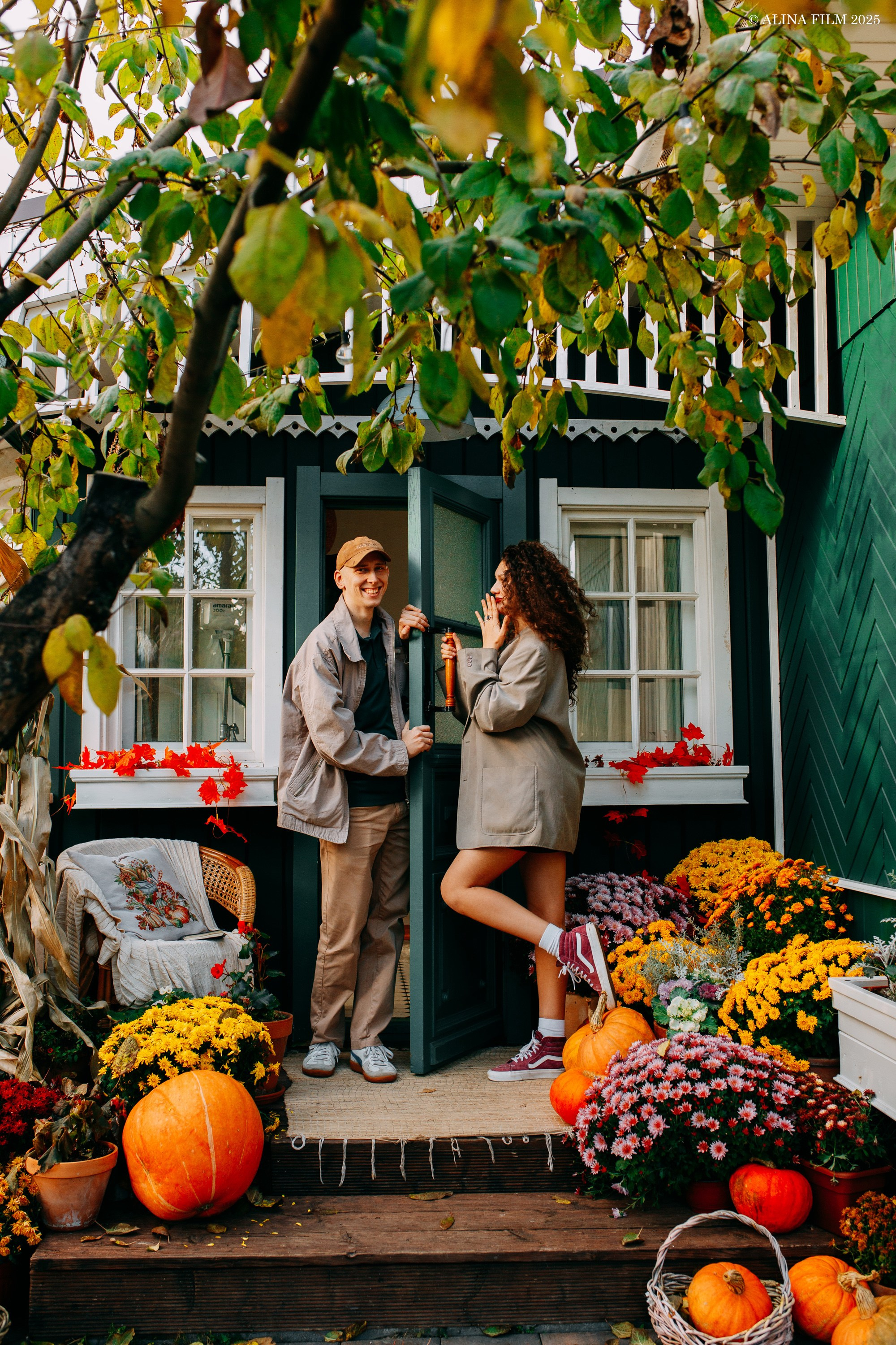 Лавстори на даче. Фотограф в Санкт-Петербурге Alina Film