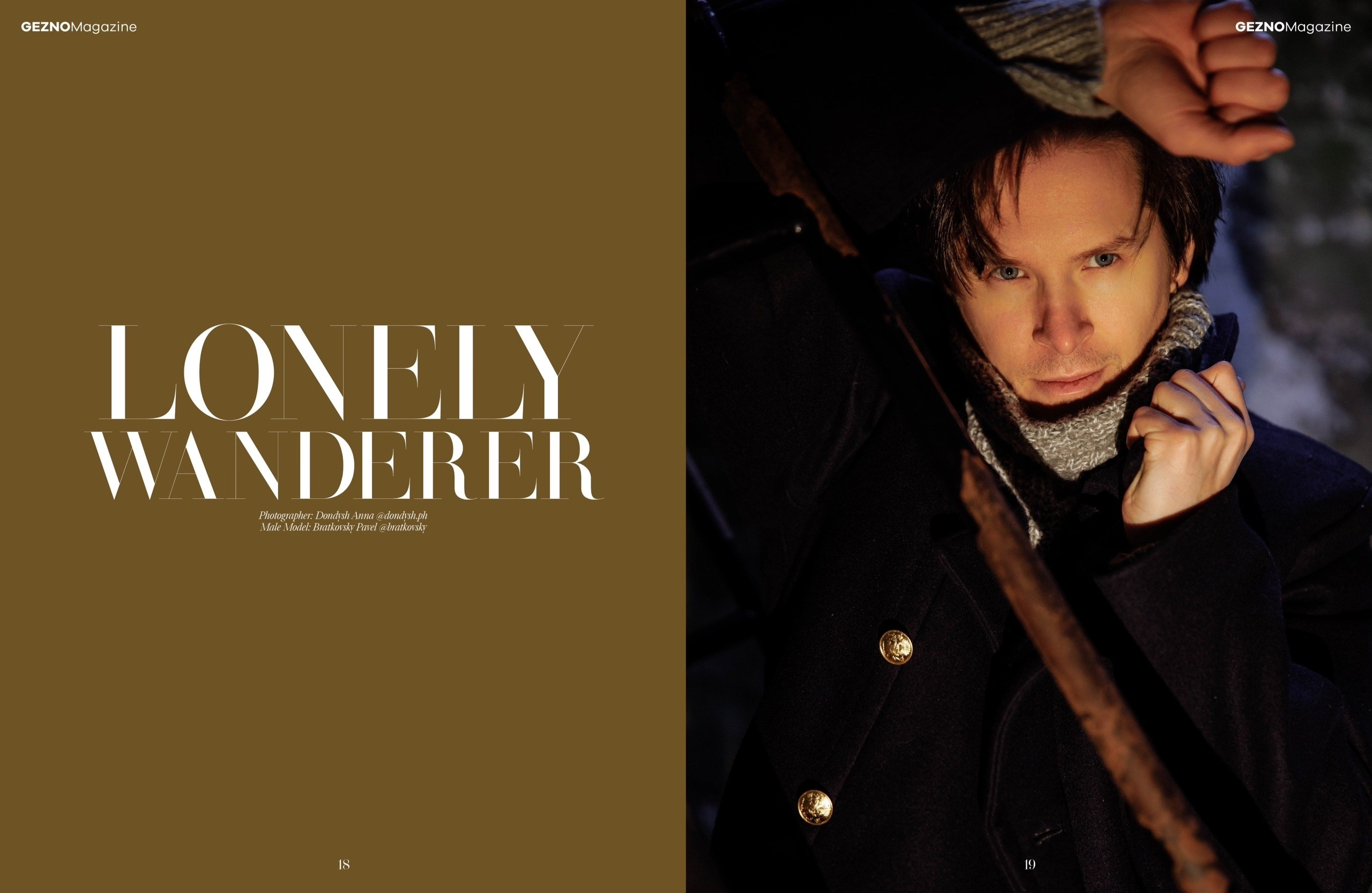 ПЕЧАТНОЕ ПРИЗНАНИЕ. Мужской фотограф СПб