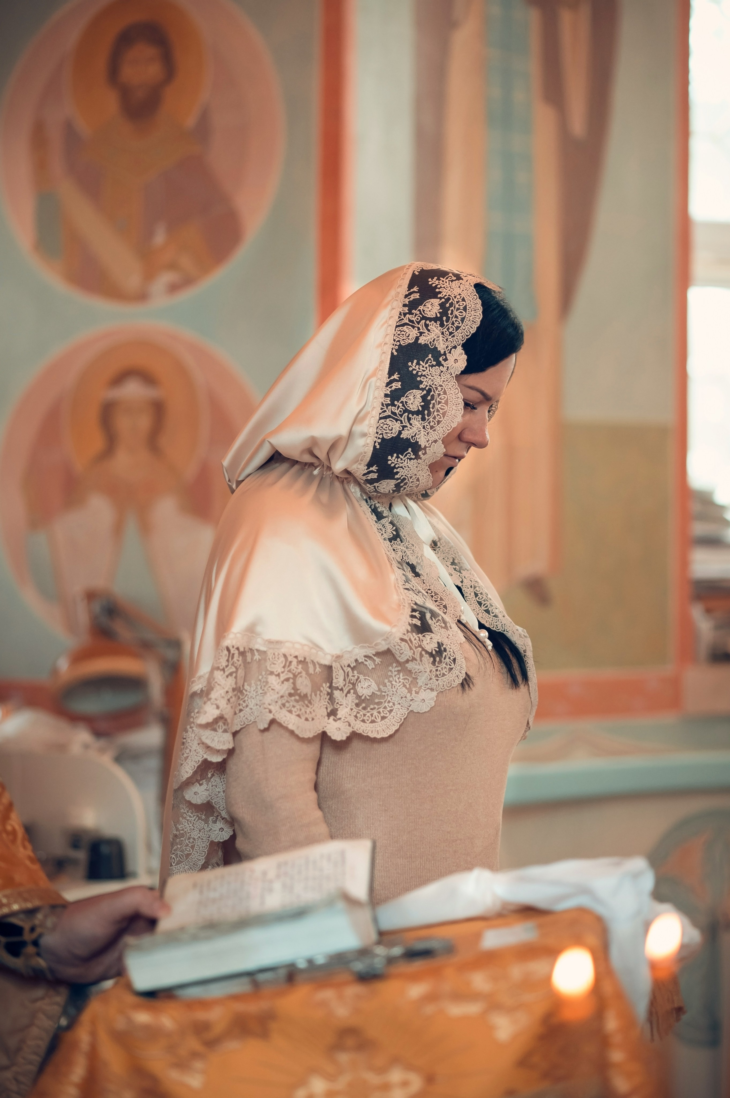 Таинство Крещения Крестовоздвиженский храм. Семейный фотограф Олеся Батурина Рязань