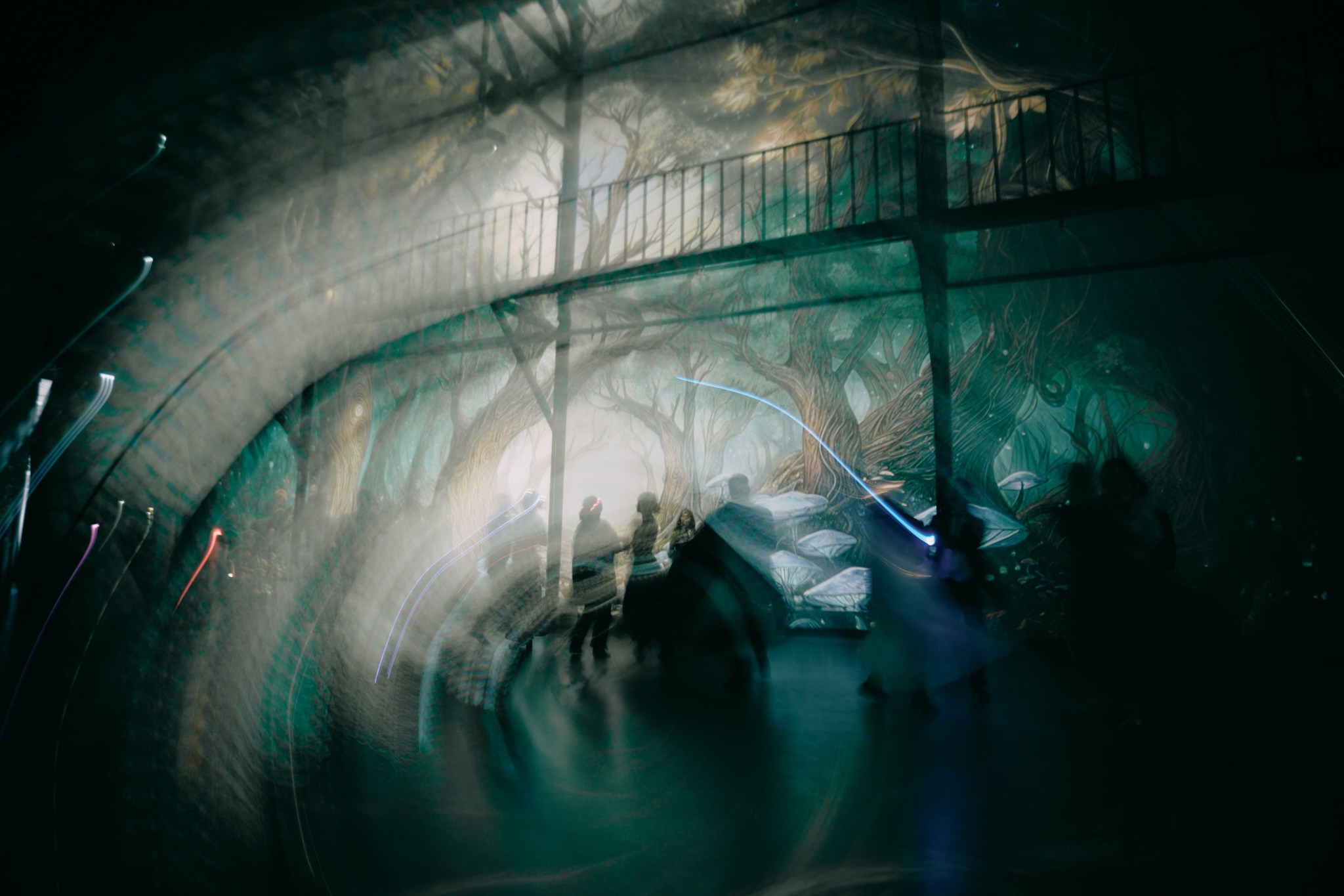 Ночь в холмах | Иммерсивный бал. Фотограф Аннё| Москва