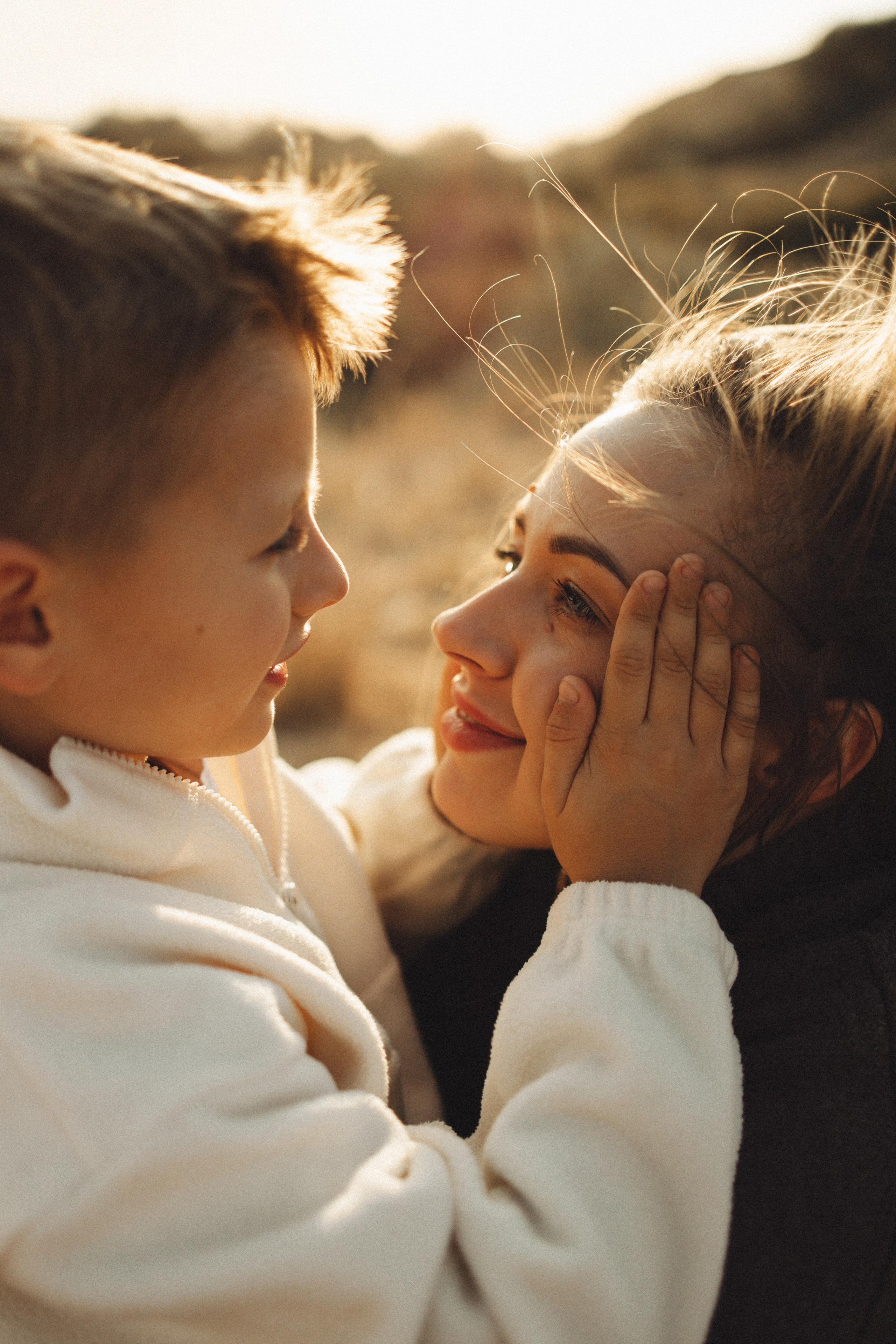 Семейная история, закат в Мержаново. Семейный и детский фотограф, таганрог, ростов-на-дону