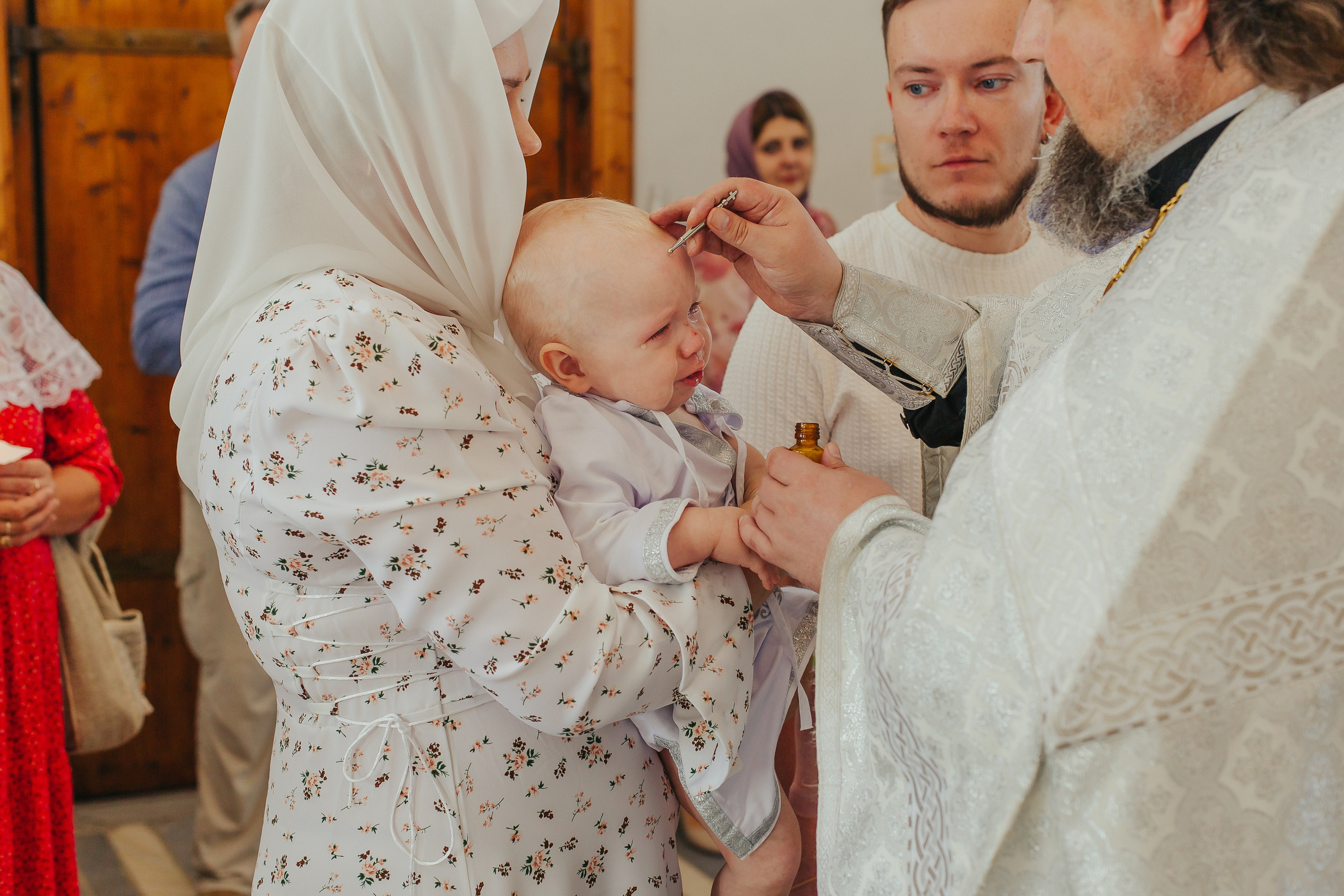 Фотосъемка Крещения в Сергиевом Посаде. Фотограф новорожденных и детский в Сергиевом Посаде Кругликова Юлия