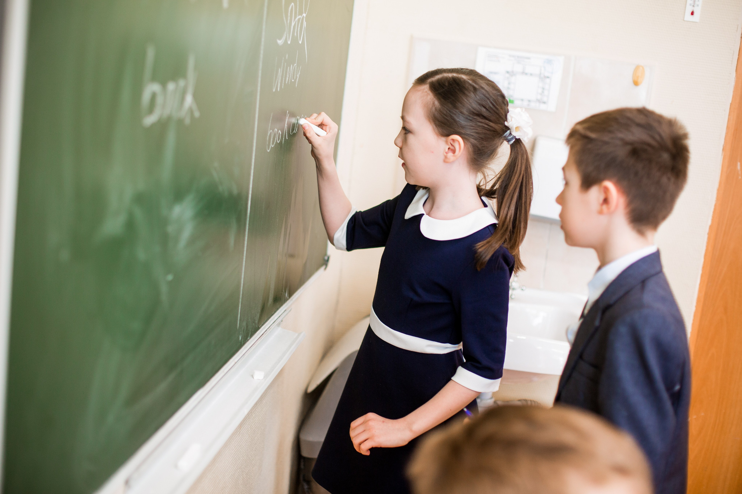 Школьная фотосъемка 3 класса. Репортажный фотограф Борис Геер