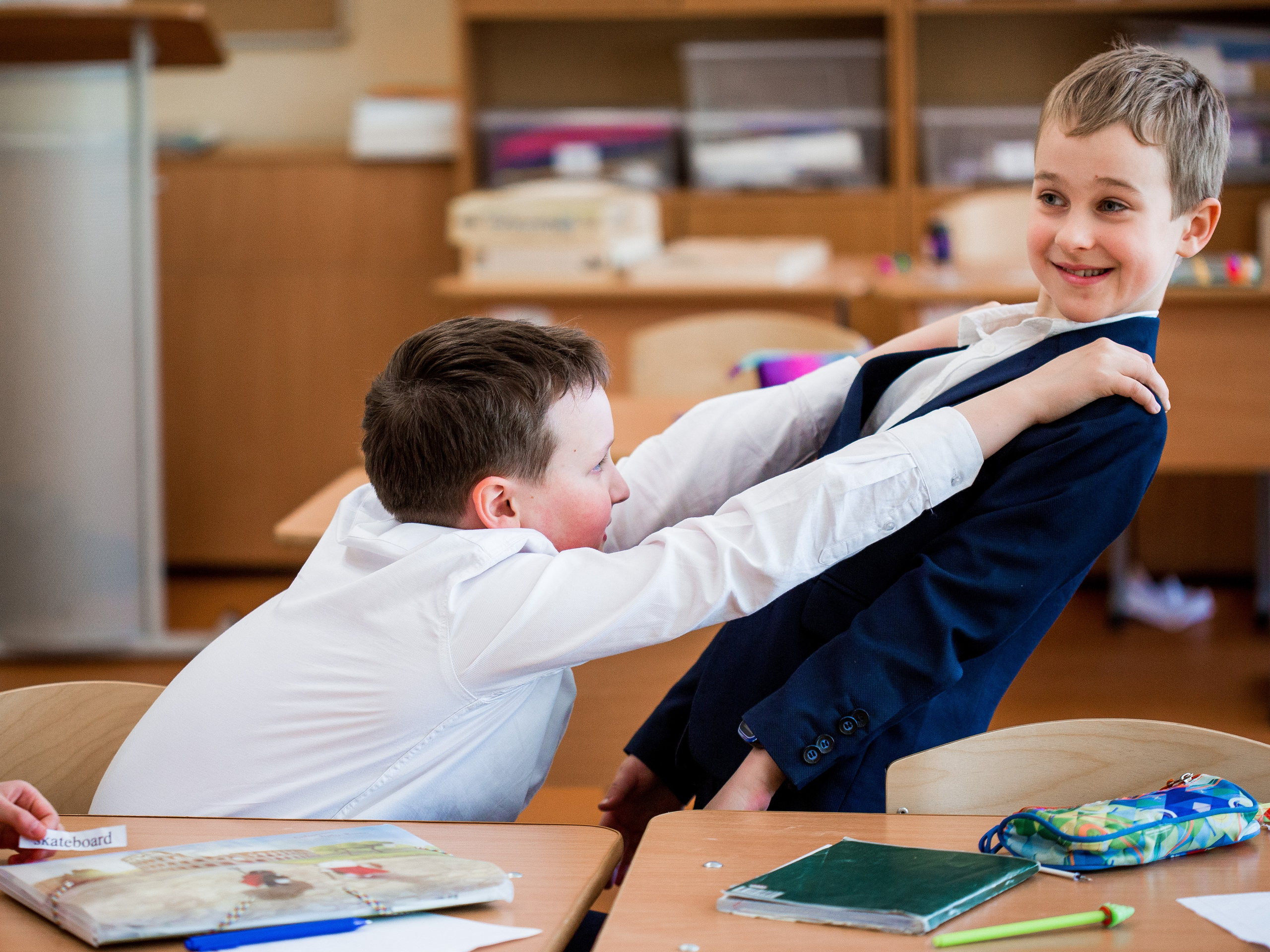 Школьная фотосъемка 3 класса. Репортажный фотограф Борис Геер