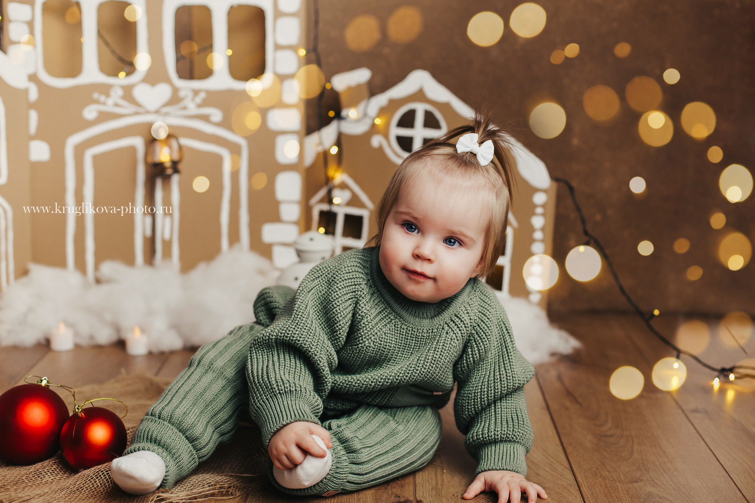 Машенька. Годик. Фотограф новорожденных и детский в Сергиевом Посаде Кругликова Юлия