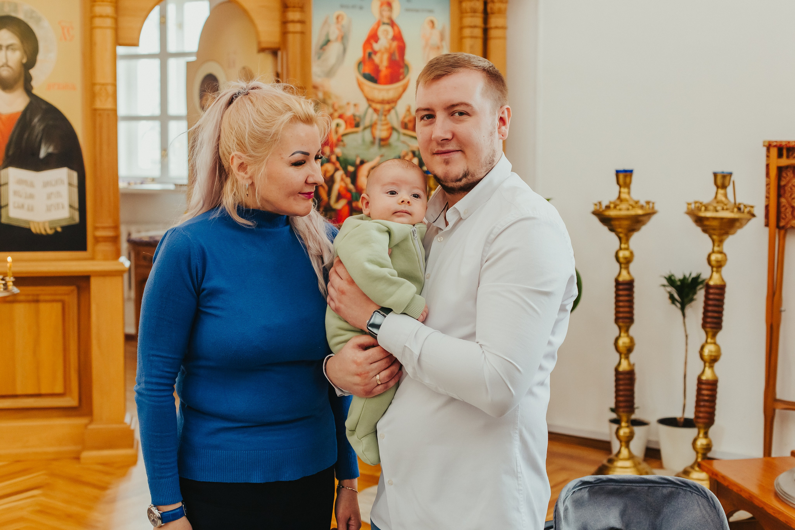 Фотосъемка крещения ребенка. Фотограф новорожденных и детский в Сергиевом Посаде Кругликова Юлия