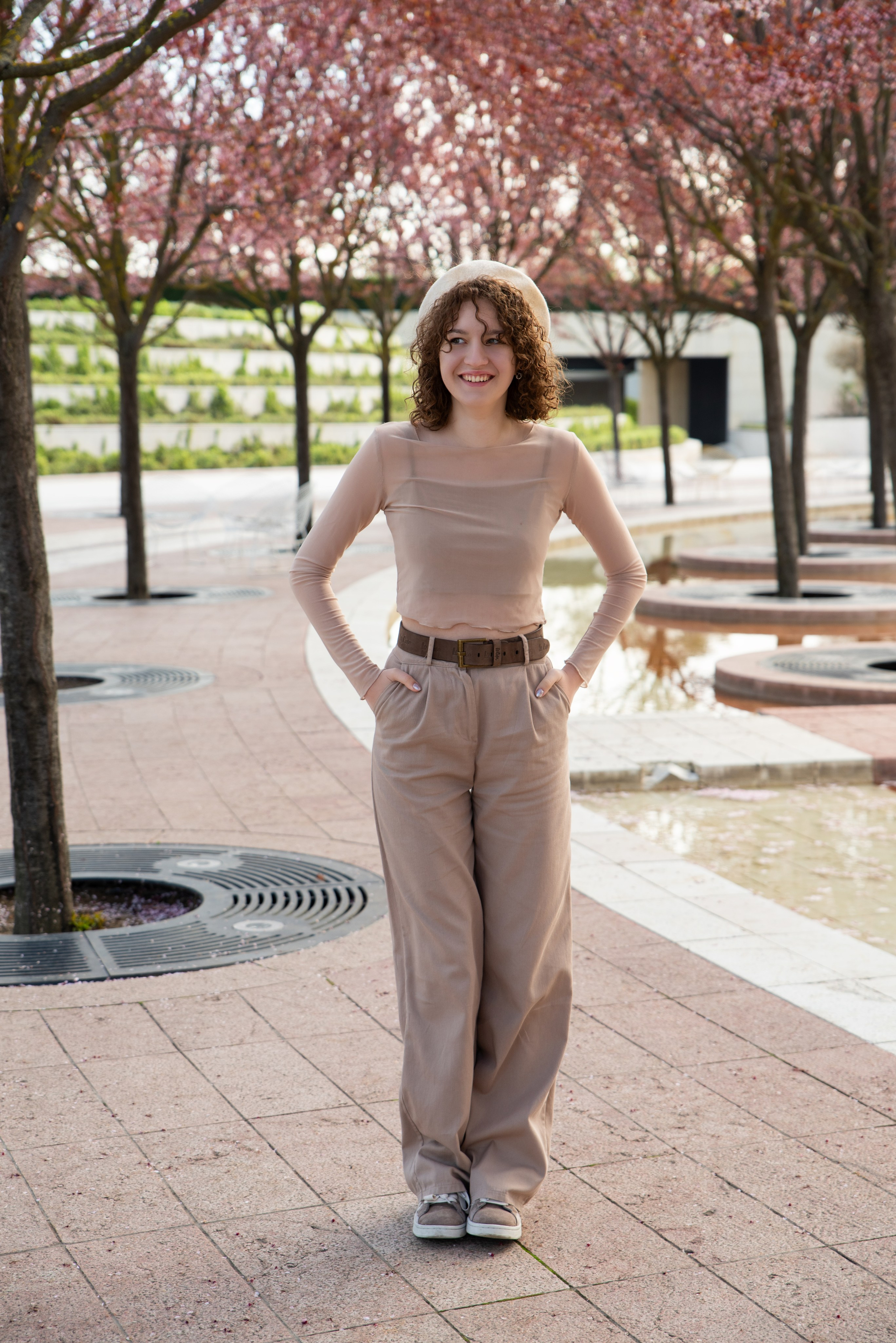 Фотодень в «Галицком» с цветущей вишней. Фотограф в Краснодаре Анна Карелина