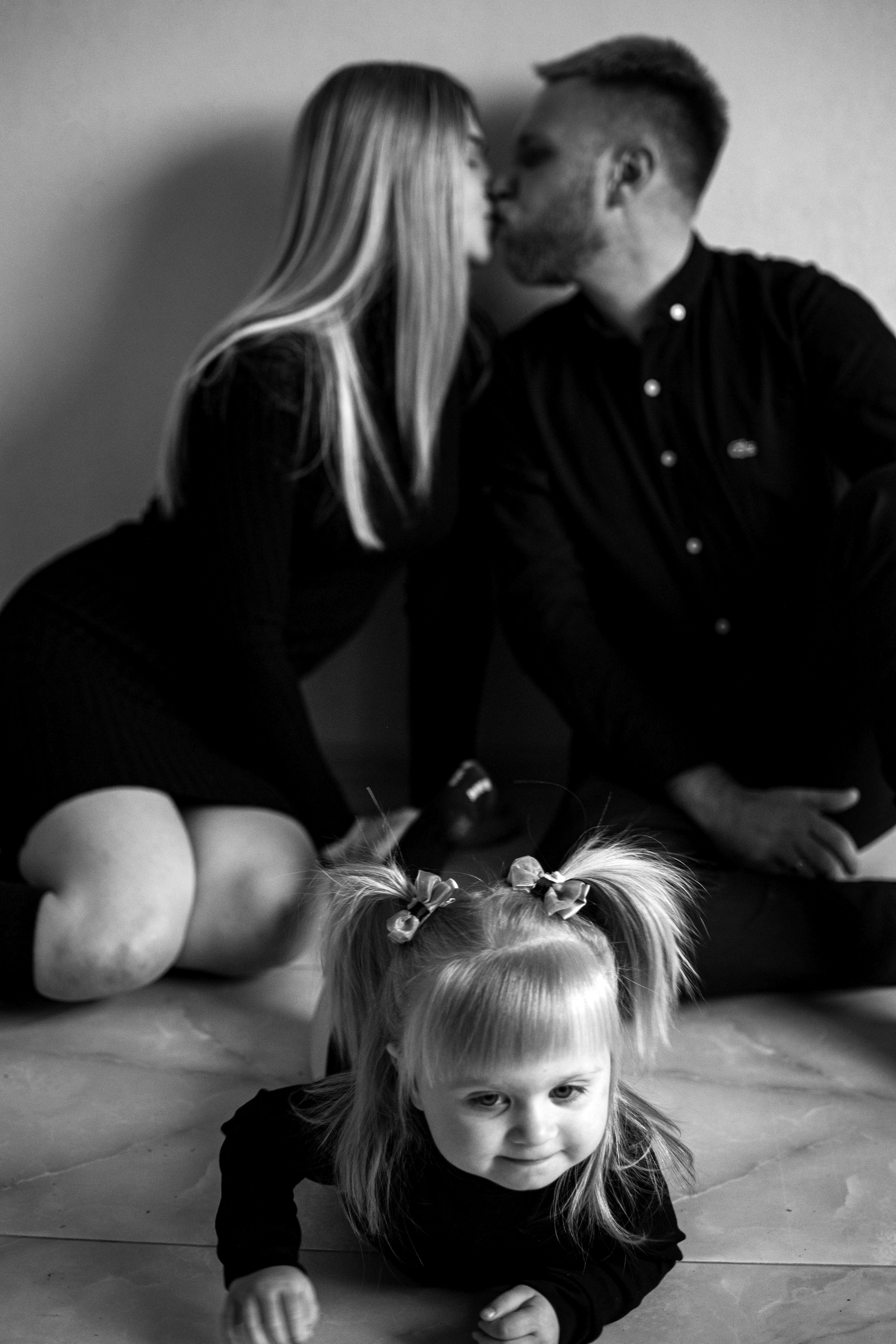 Черно-белая история. Семейный и детский фотограф в Белгороде Сёмкина Екатерина