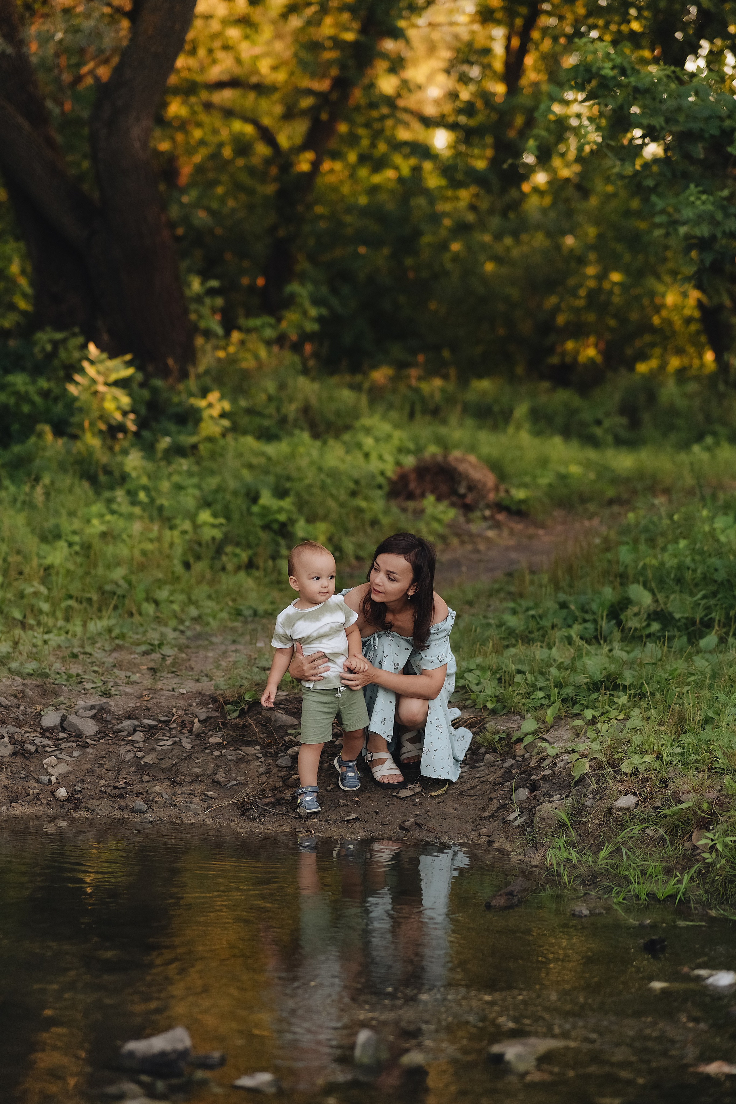 Семейная съемка на закате. Фотограф Карина Шмулёва. Воронеж и область