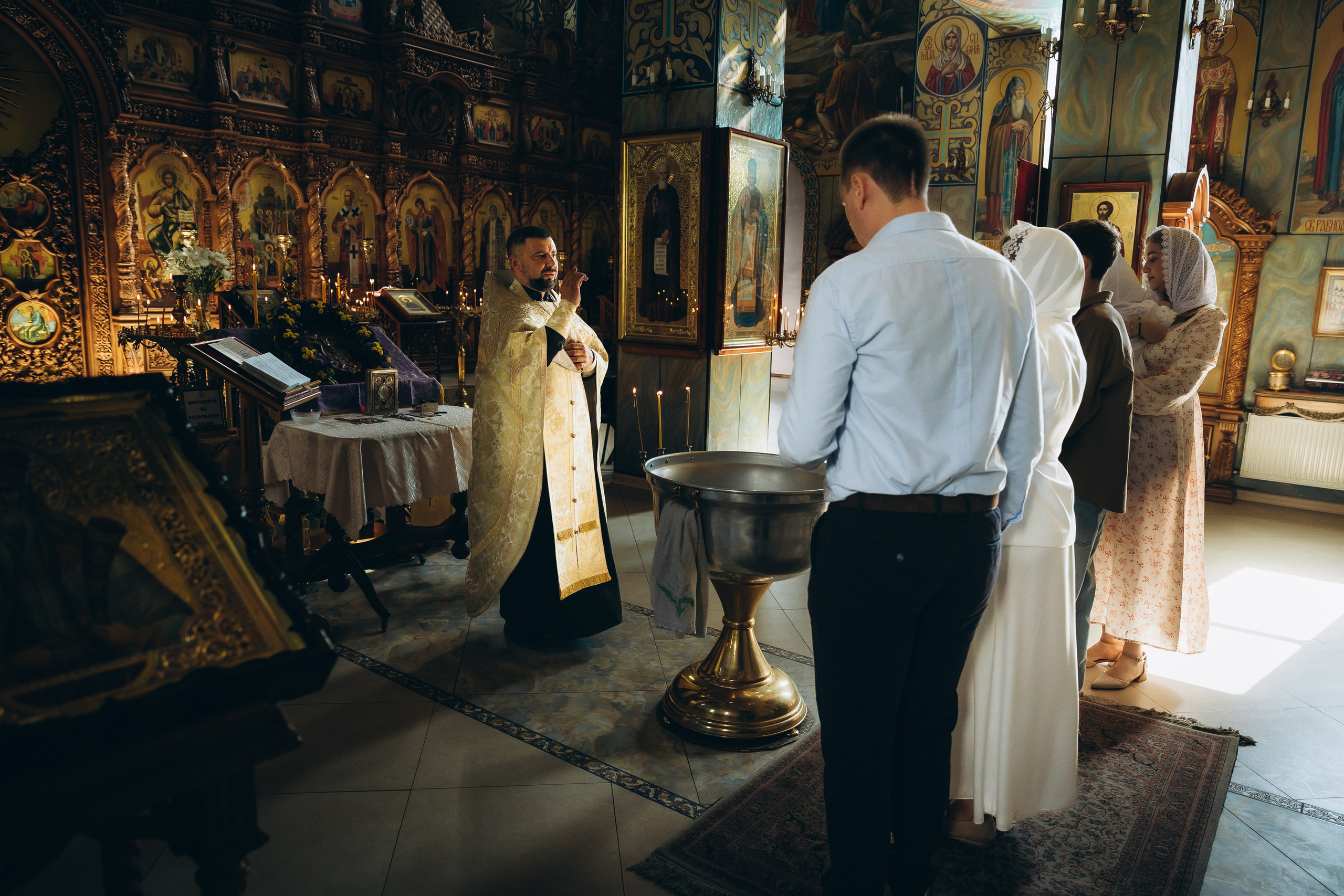 Таинство Крещения Ильи. Фотограф в Краснодаре Алла Потоцкая