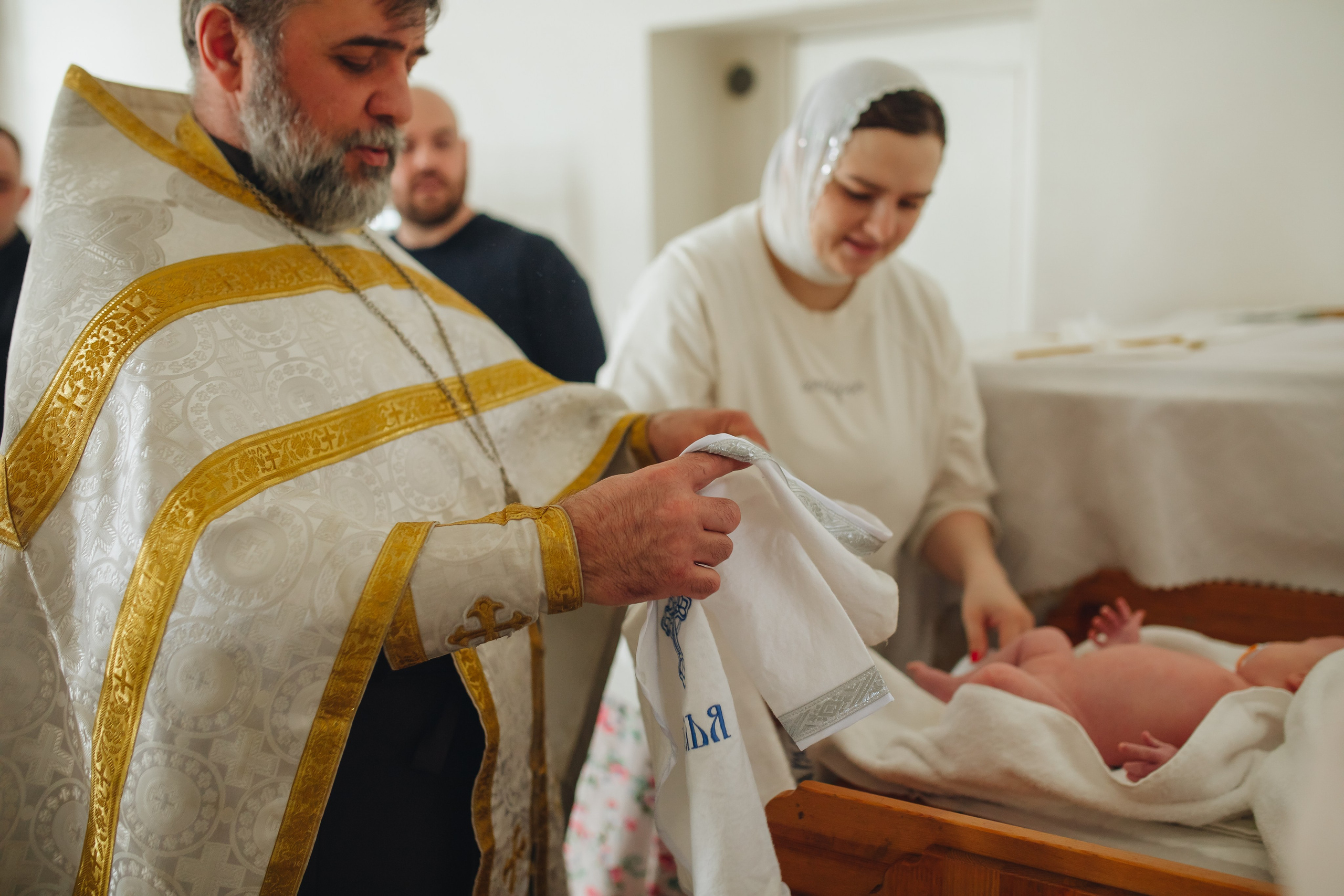 Крещение в светлом Храме. Семейный и детский фотограф в Москве Дорогова Екатерина