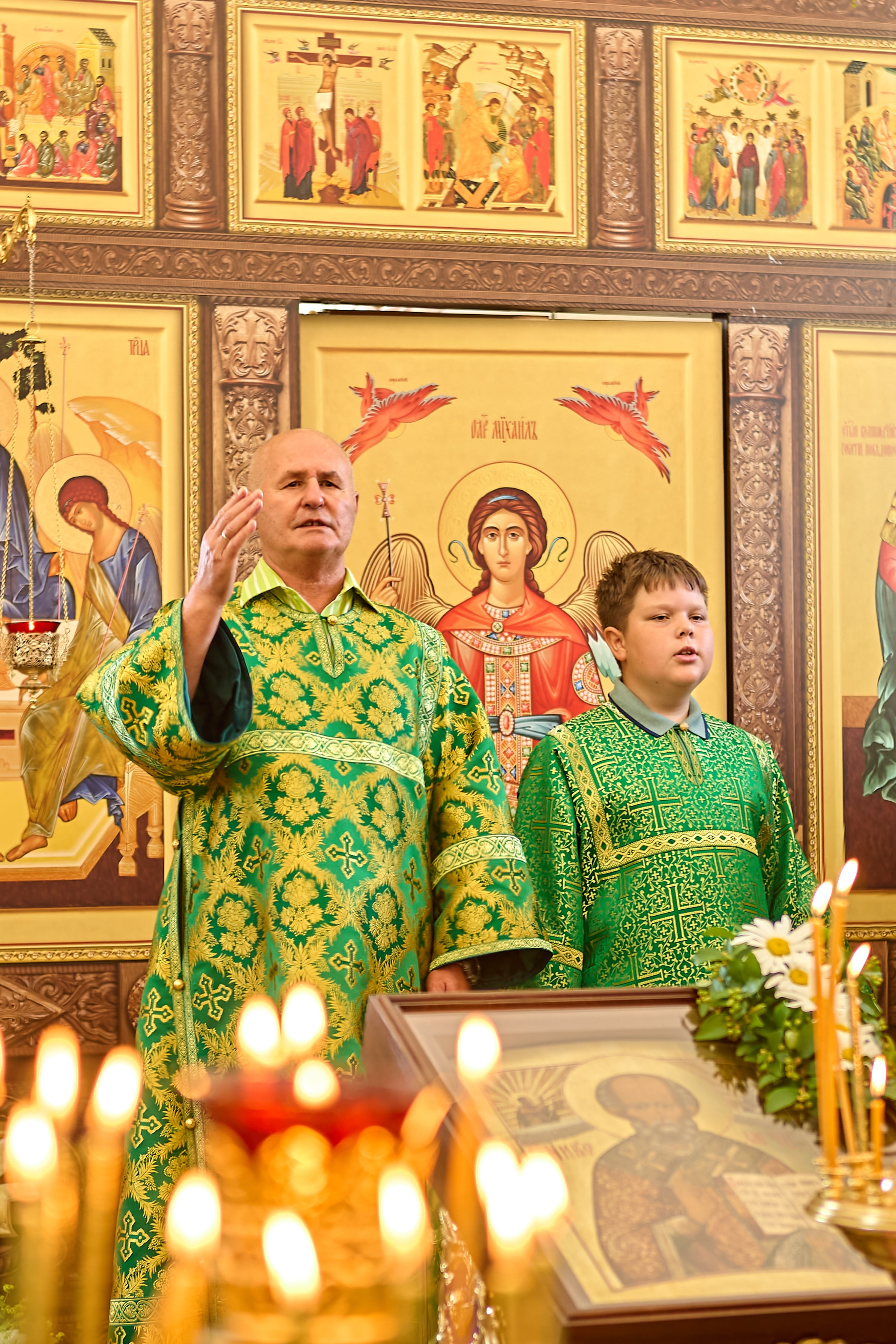 Троица в Церкви Троицы Живаначальной. Фотограф Анастасия Лёвушкина
