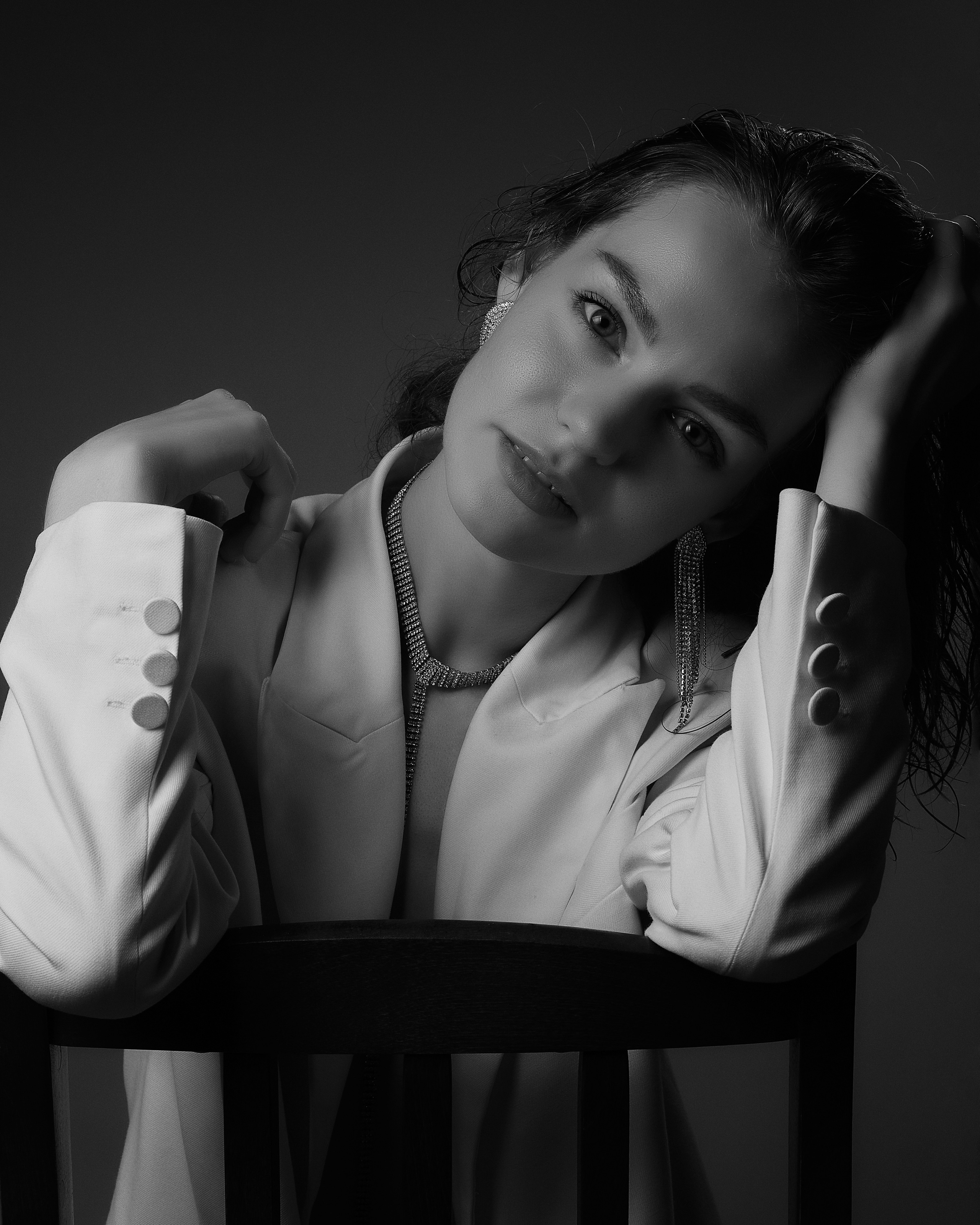 Черно-белый портрет в СПб