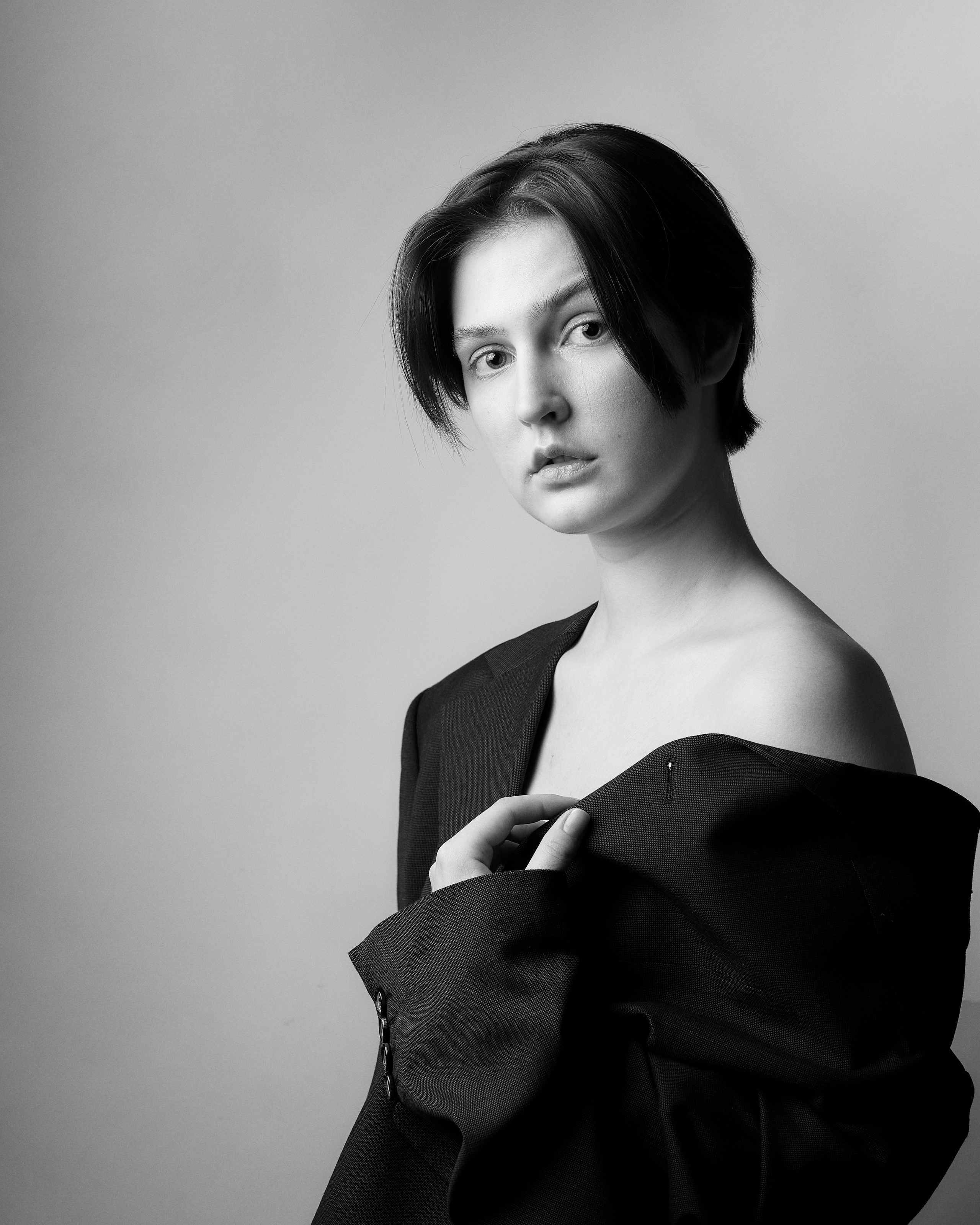 Черно-белый портрет в СПб