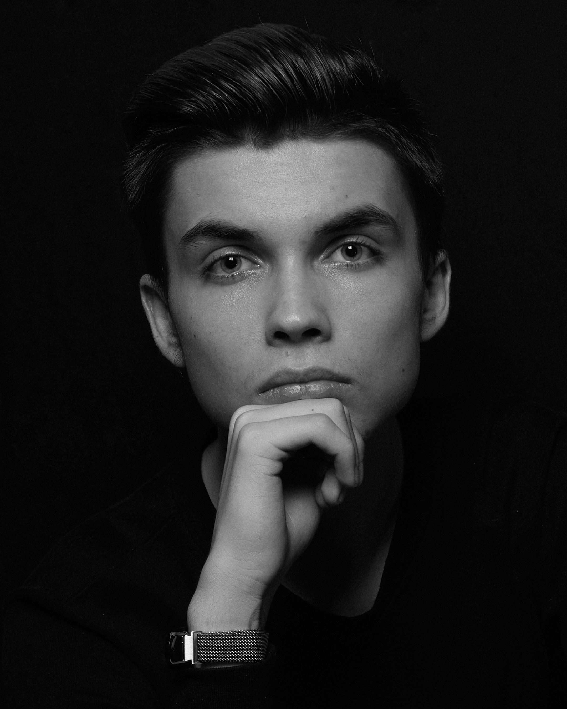 Черно-белый портрет в СПб