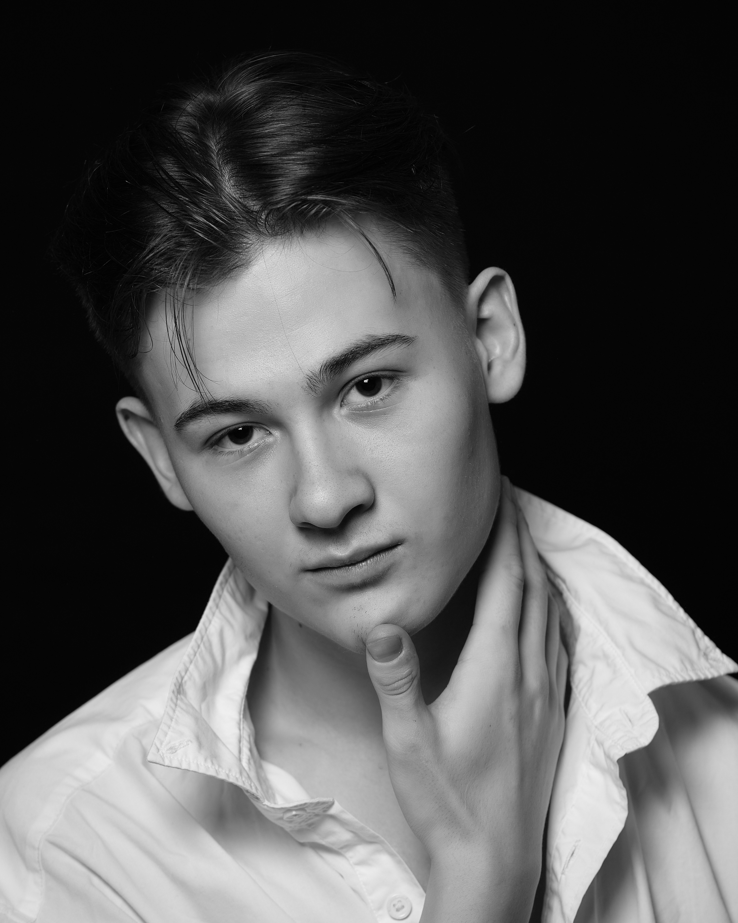 Черно-белый портрет в СПб