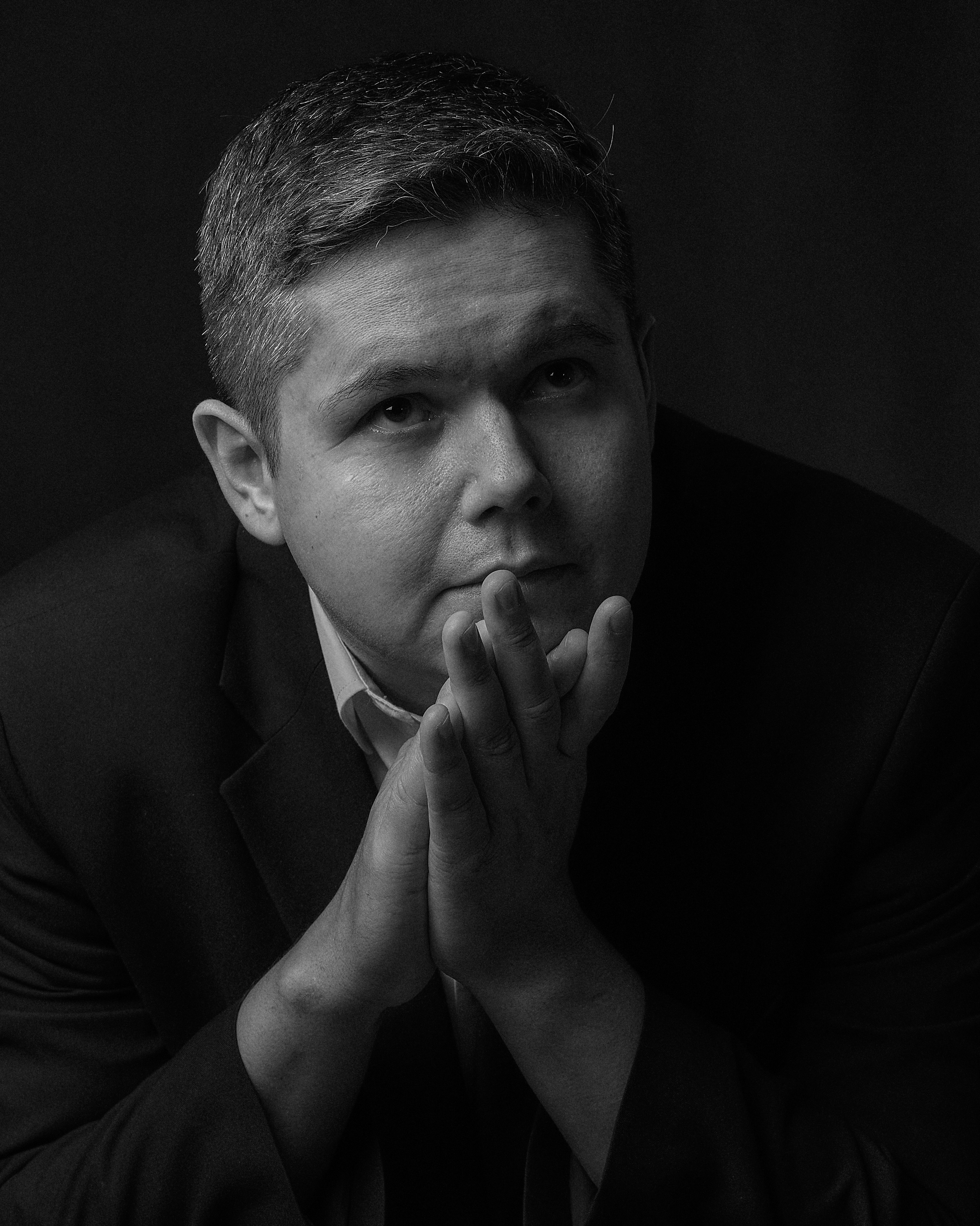 Черно-белый портрет в СПб