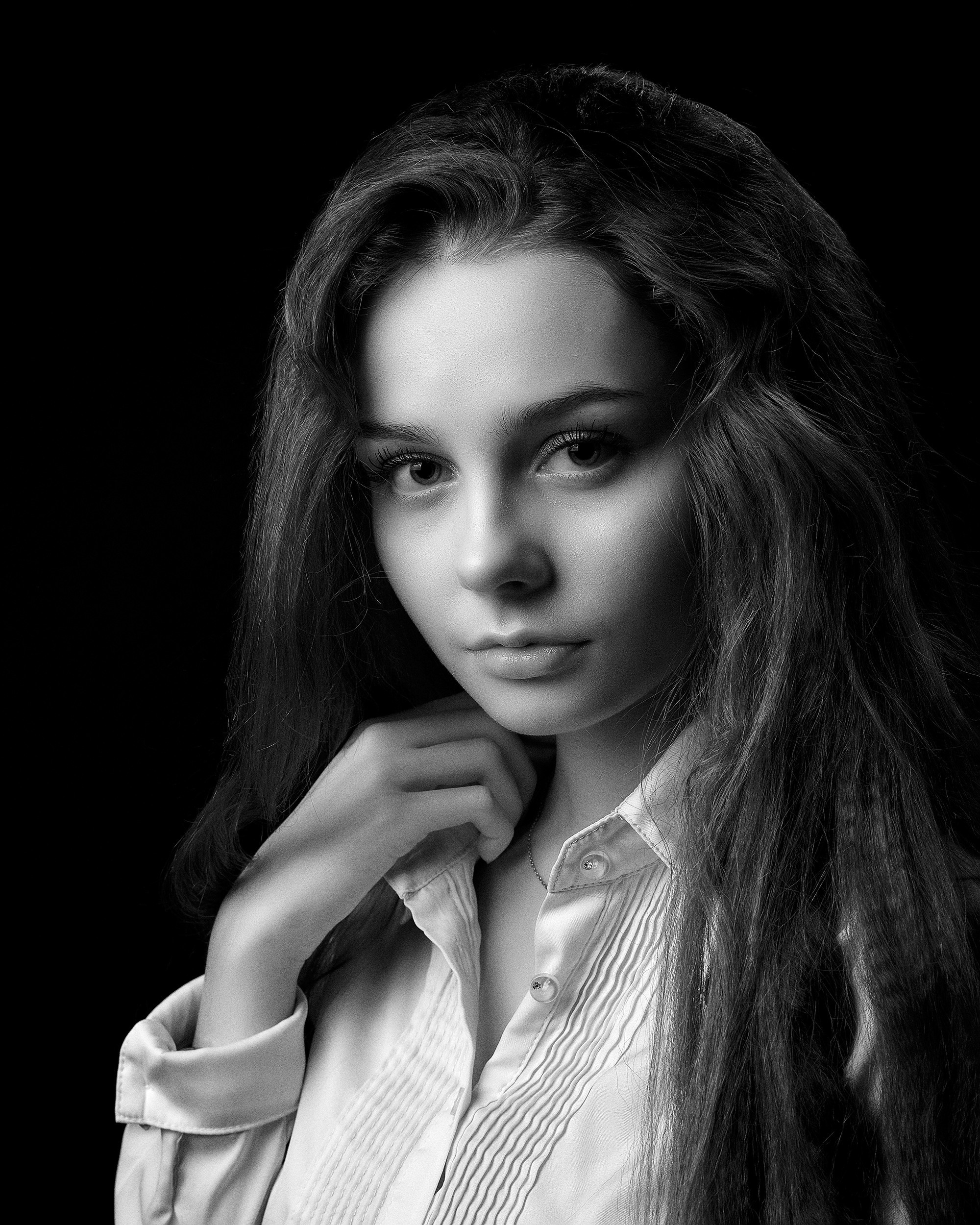 Черно-белый портрет в СПб